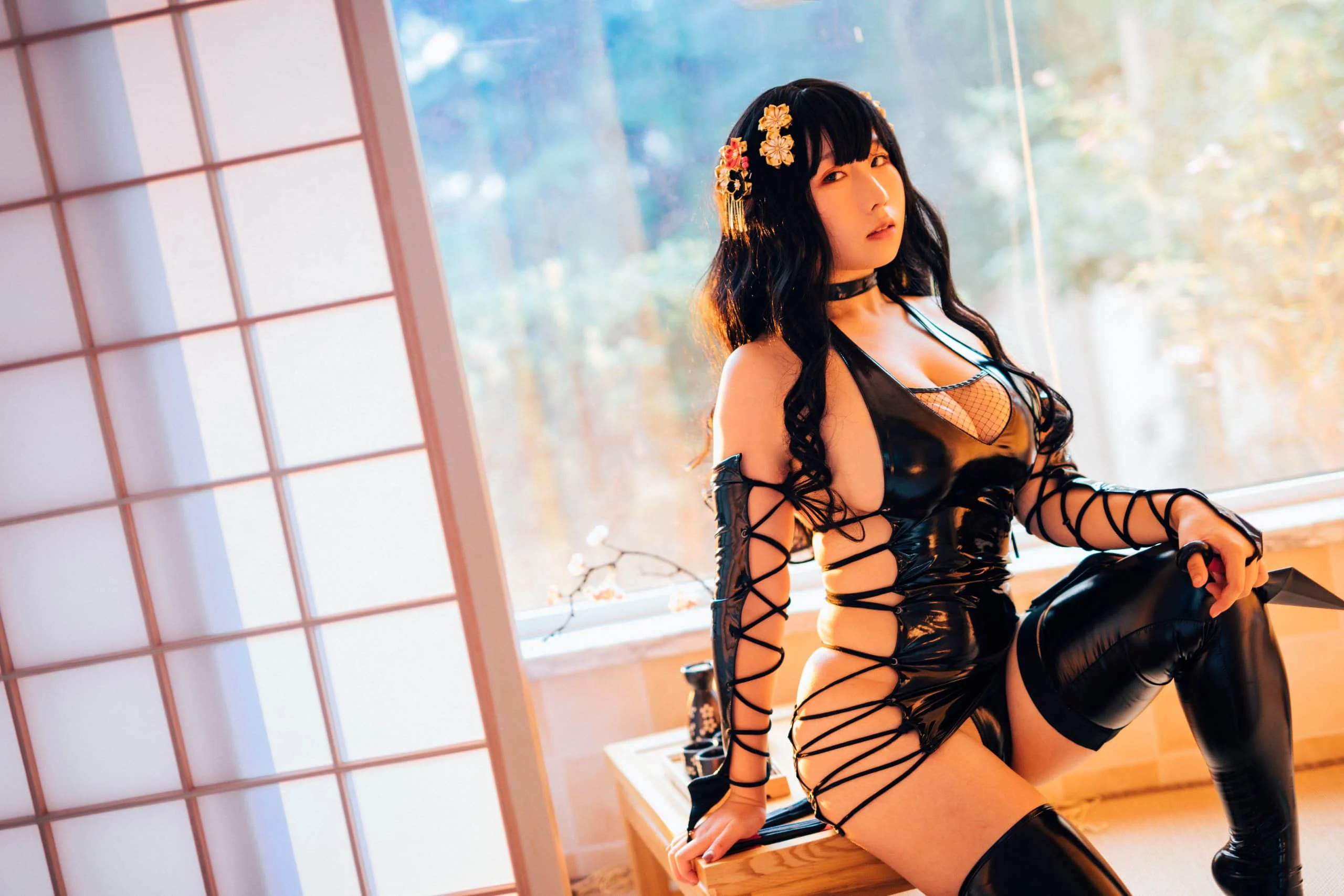 Đọc truyện hentai Tuyển tập Albums siêu phẩm Cosplay - Chap 773 - Big tits ninja
