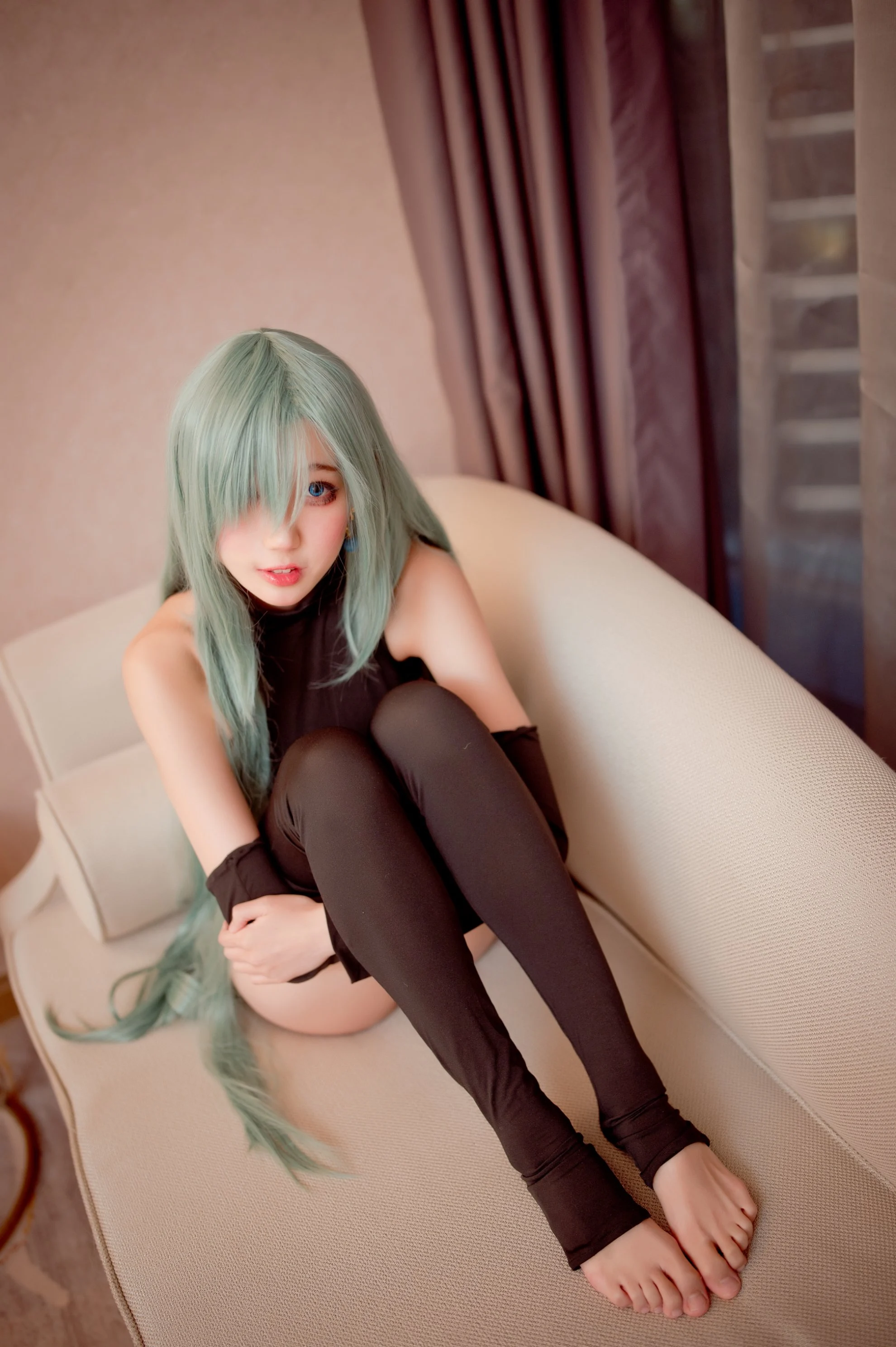 Đọc truyện hentai Tuyển tập Albums siêu phẩm Cosplay - Chap 887 - Zhou Ji is a cute rabbit No.035 Elizabeth jumpsuit