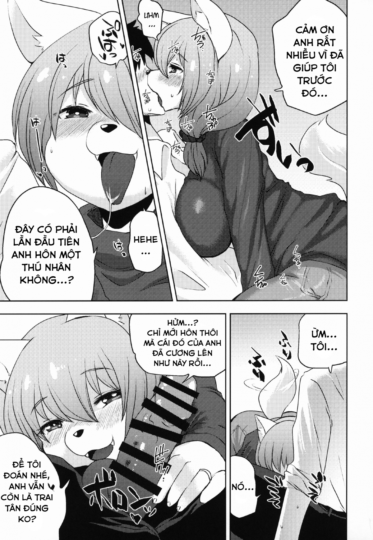 Đọc truyện hentai Sakeguse no Warui Hitozuma Mesukemo to Nomi ni Itta Toki no Hanashi - Oneshot
