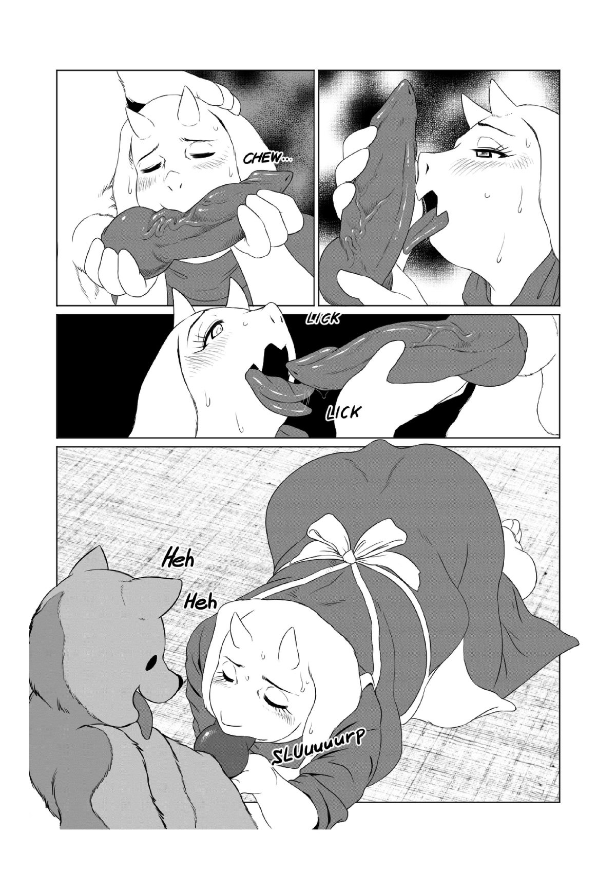 Đọc truyện hentai How About Is My Under Tail? - Oneshot