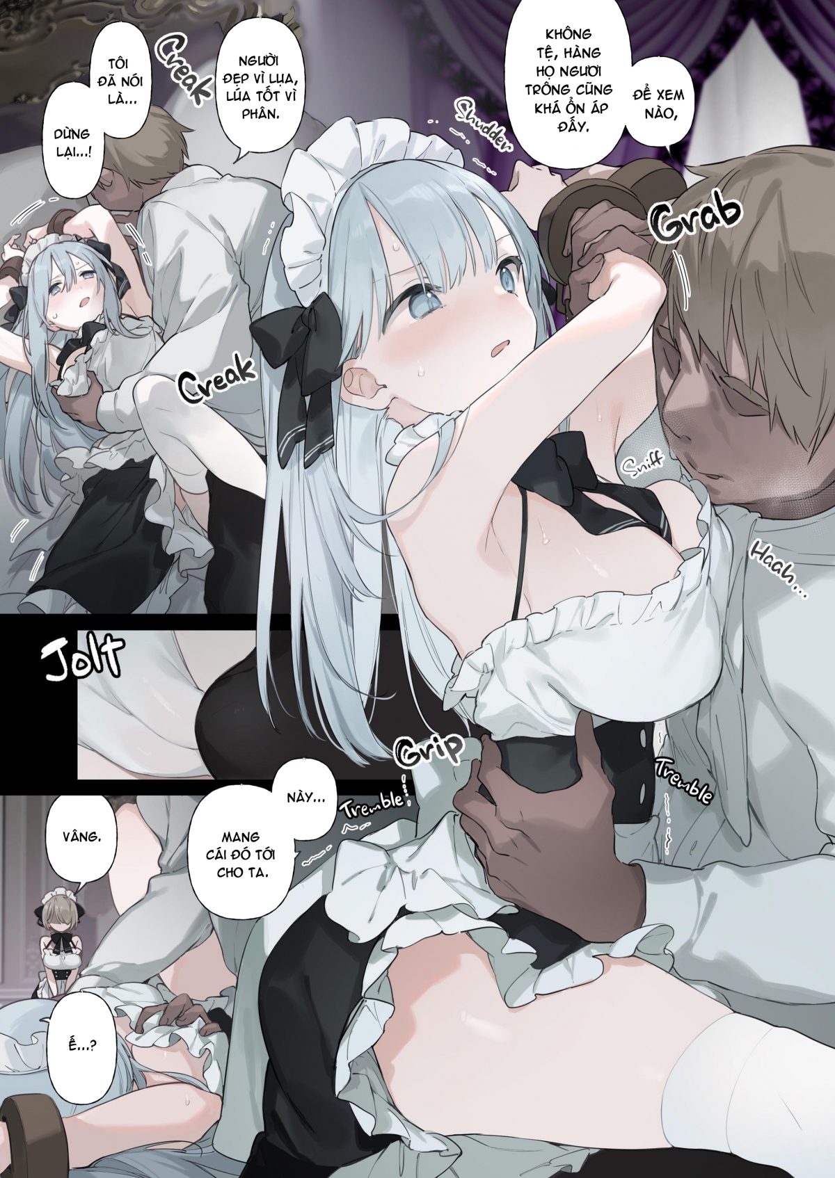 Đọc truyện hentai Sự sa ngã của nàng hầu gái tiểu thư quý tộc Oneshot