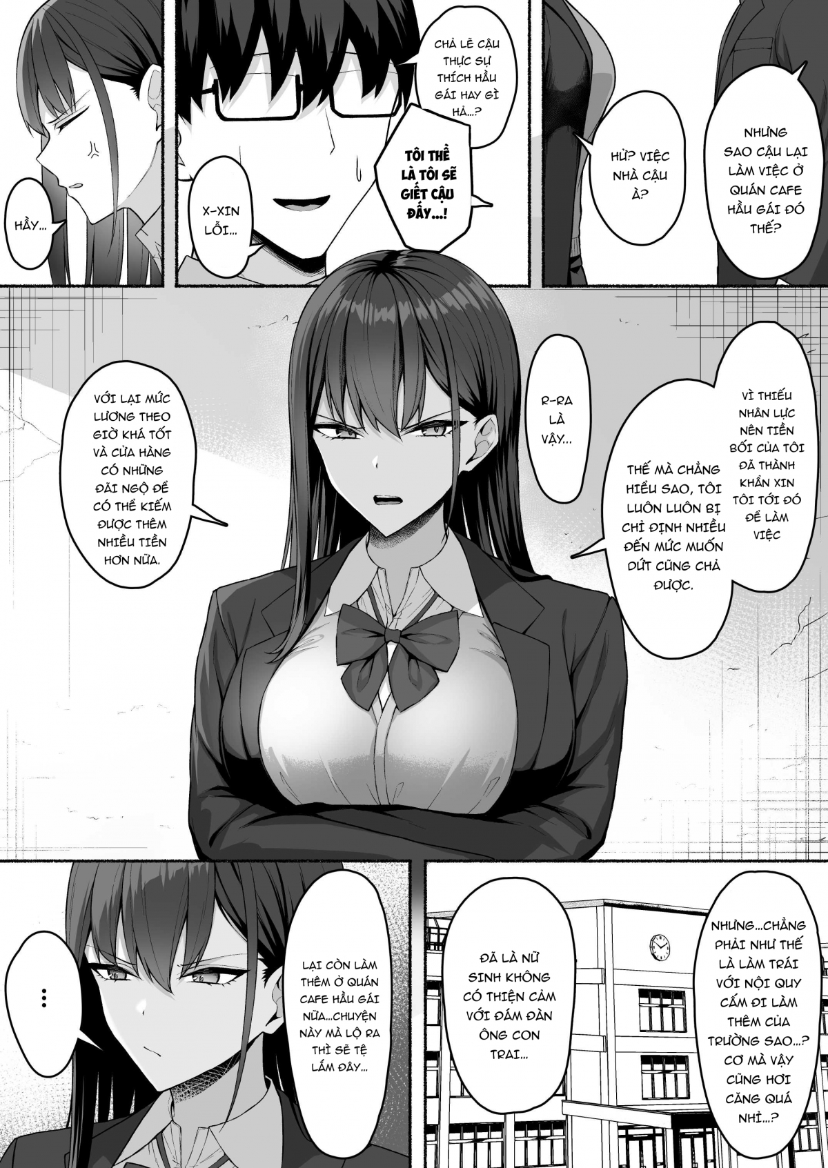 Đọc truyện hentai Mệnh lệnh dành cho hầu gái - Oneshot