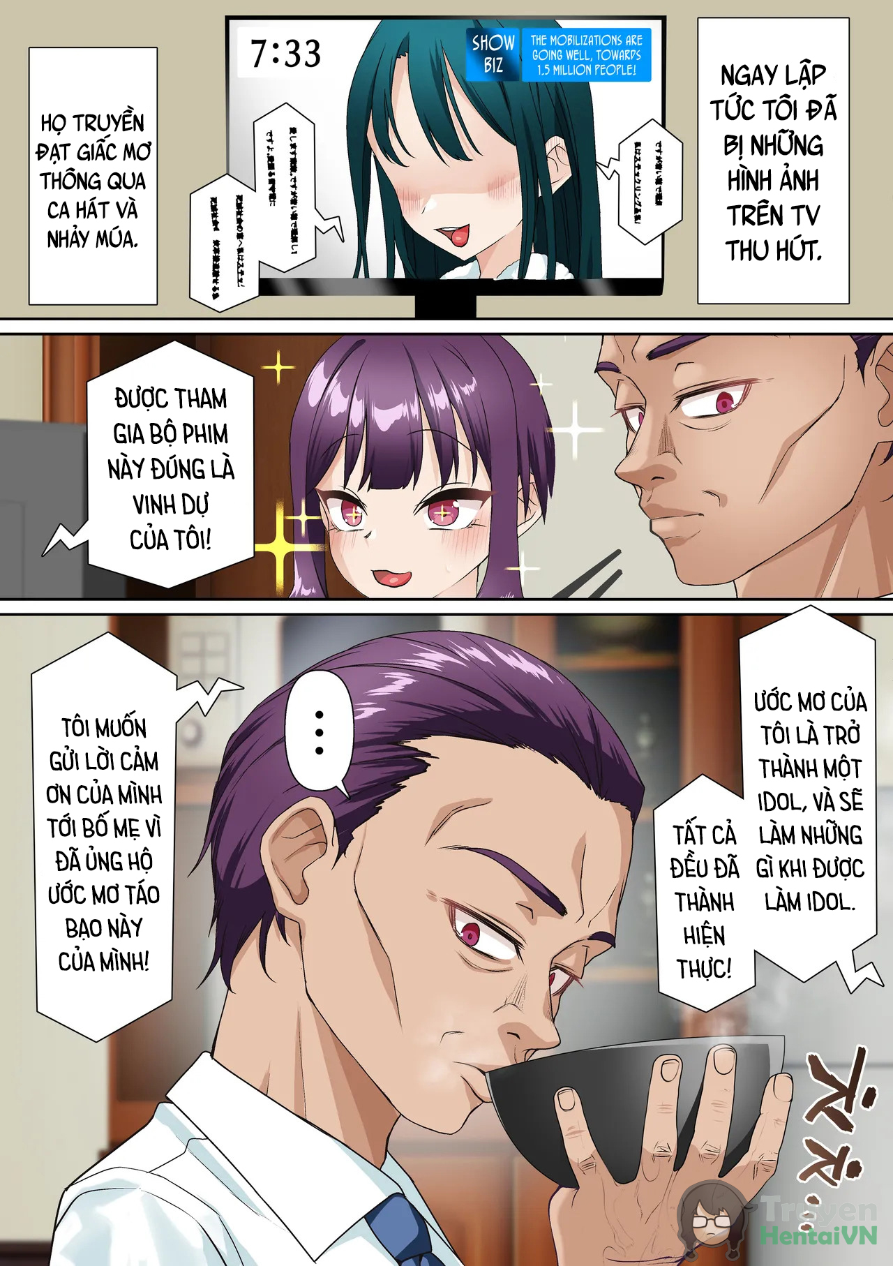 Đọc truyện hentai Saimin Idol Gakuen 2 Neru Hen Oneshot