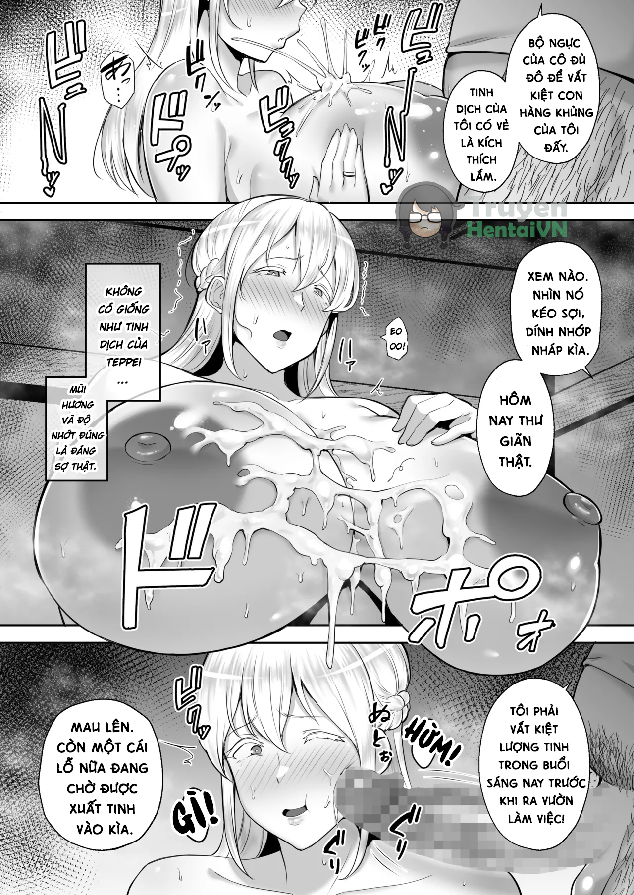 Đọc truyện hentai Cộ gái tóc vàng ngực bự và chú - Oneshot