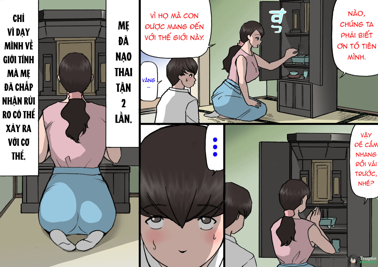 Đọc truyện hentai Okaa-san wa Homete Nobasu Kyouiku Houshin 4 Chu Dashi Kinshihen - Oneshot