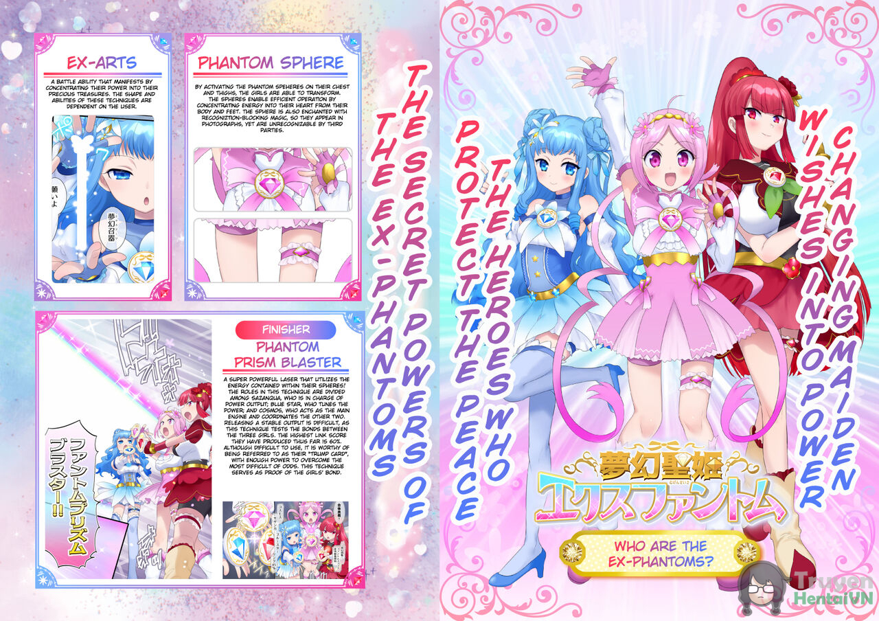 Đọc truyện hentai Mugen Seiki EX-Phantom season 2 ~Kokoro o Otosareru Hiiro no Mahou Shoujo~ - Oneshot