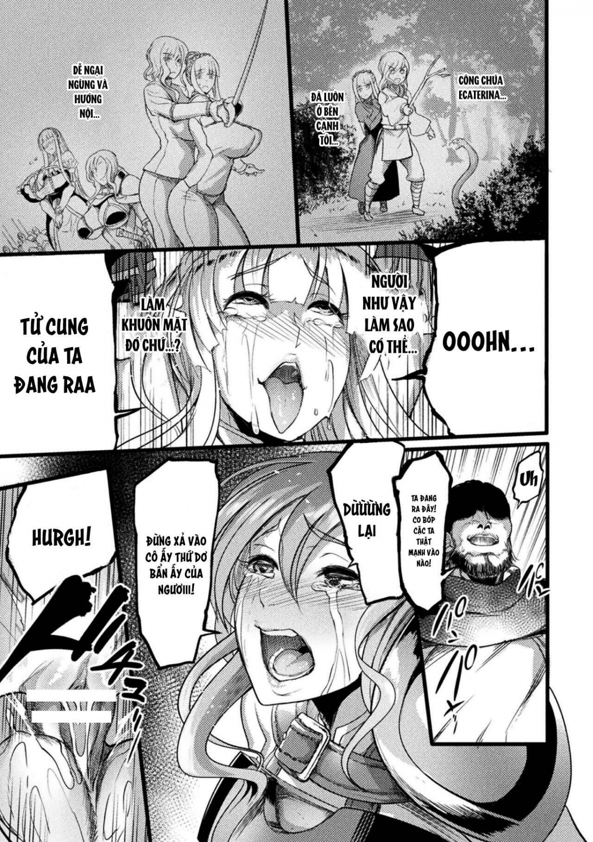 Đọc truyện hentai Teikoku no Nikubenki ~Otosareta Hime to Onna Kishi~ Oneshot.