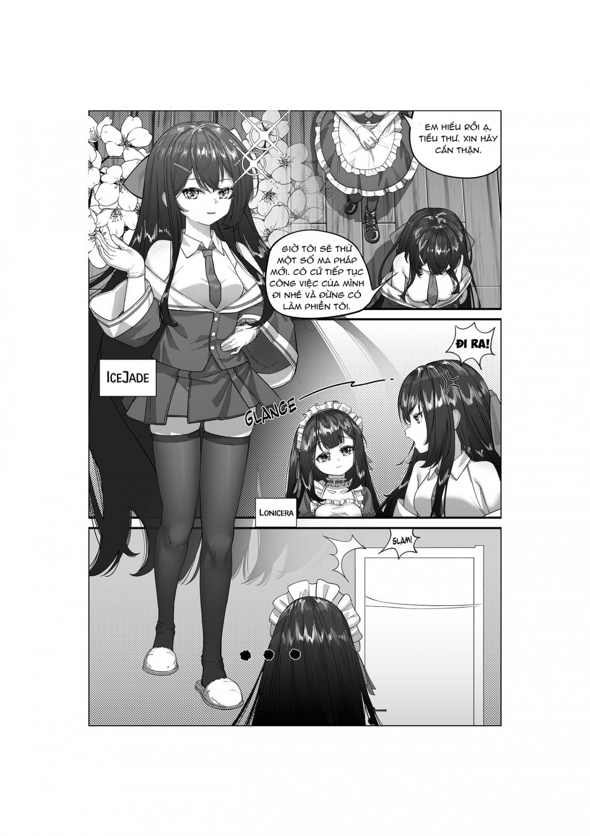 Đọc truyện hentai Cô tiểu thư thử nghiệm ma pháp trói buộc lên người và cái kết - Oneshot