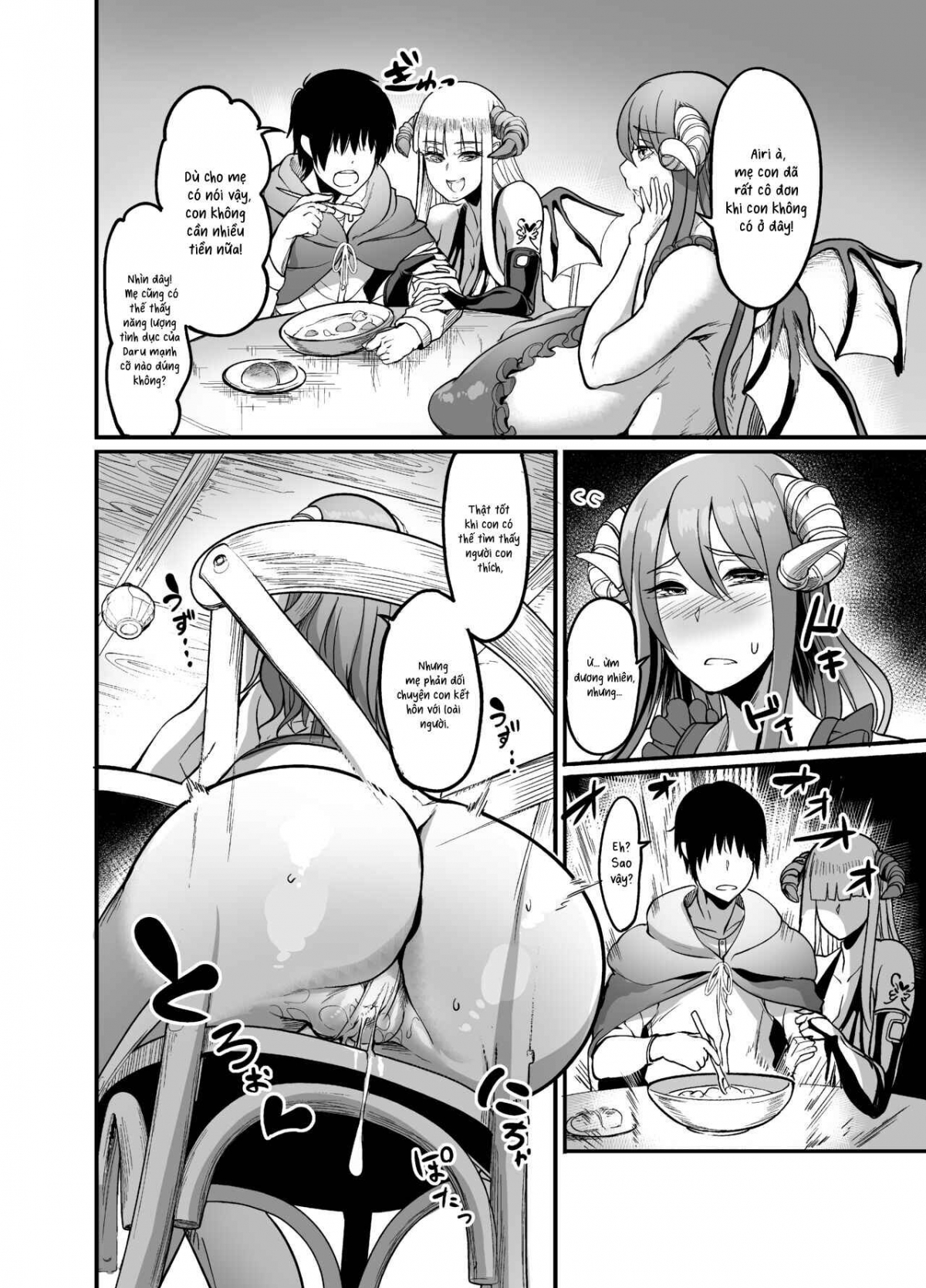Đọc truyện hentai Succubus vú to như vú bò - Oneshot.