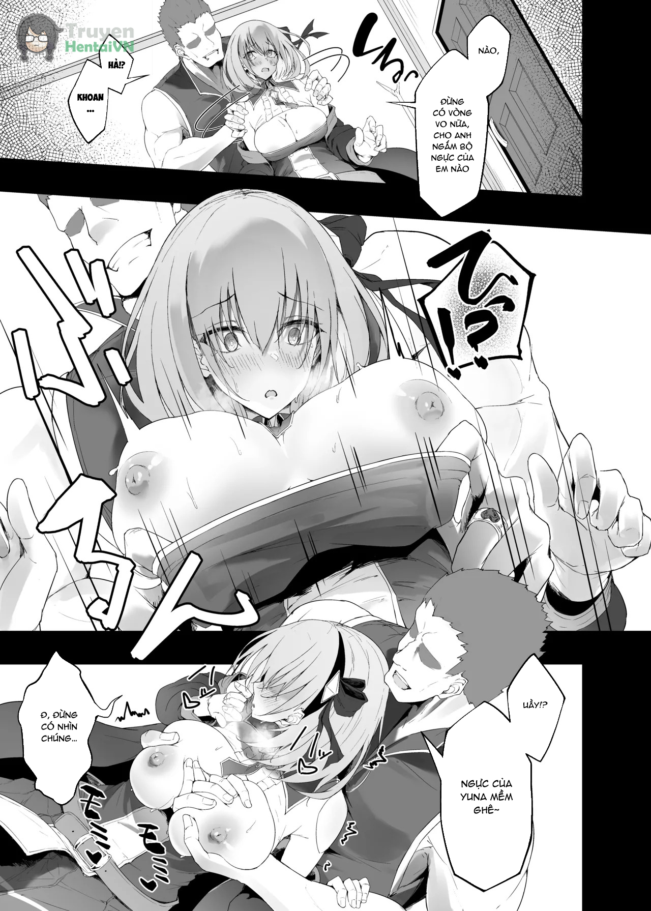 Đọc truyện hentai Yuusha no Kanojo wa NTR reru - Oneshot