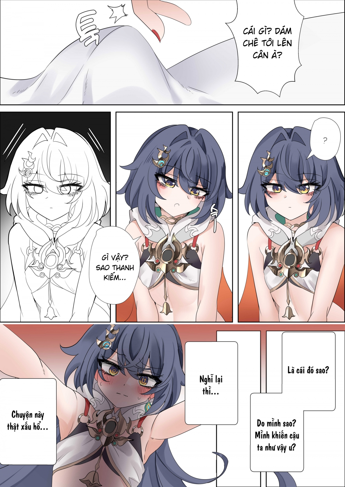 Đọc truyện hentai Tôi không thể để thua tên này được - Dung la che chau xianzhou
