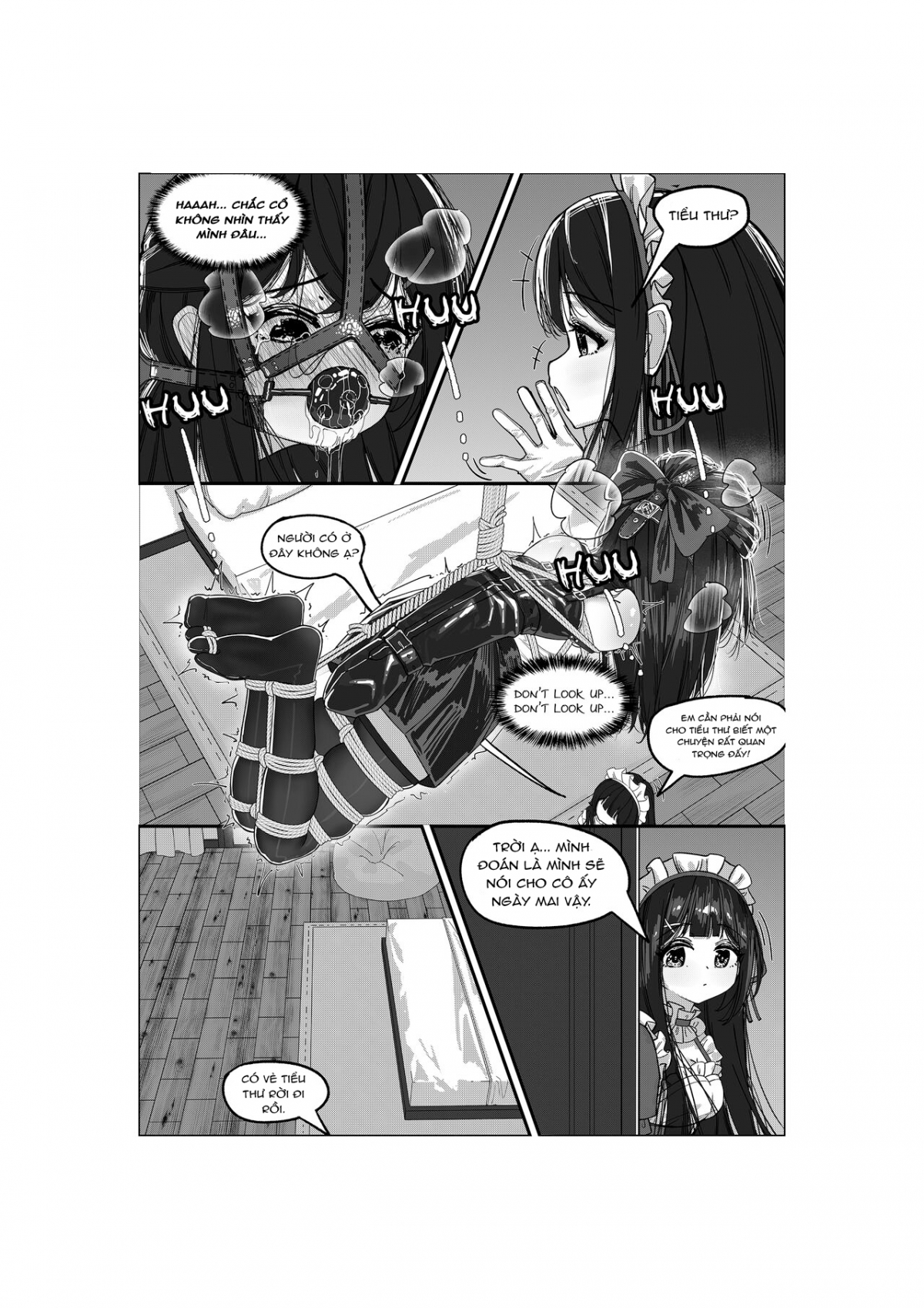 Đọc truyện hentai Cô tiểu thư thử nghiệm ma pháp trói buộc lên người và cái kết - Oneshot