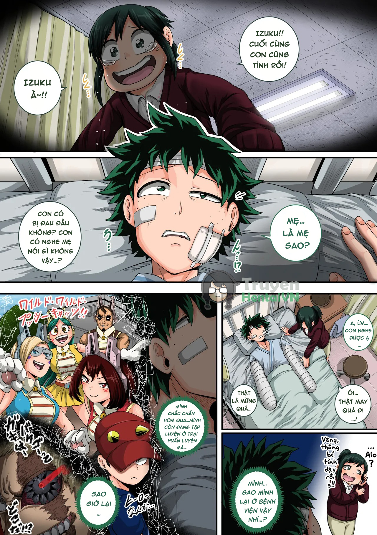 Đọc truyện hentai Học viện Harem của tôi 8 - Oneshot