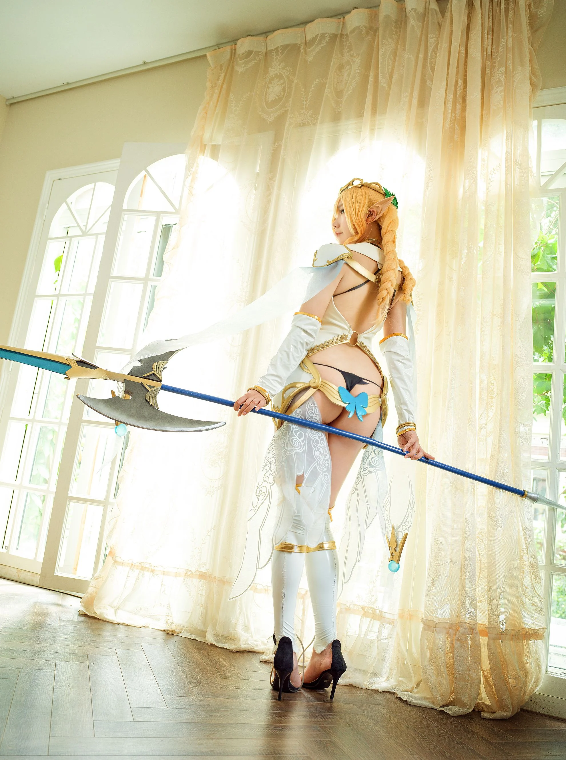Đọc truyện hentai Tuyển tập Albums siêu phẩm Cosplay - Chap 911 - [Mahua Sauce] Elf Village Lincia
