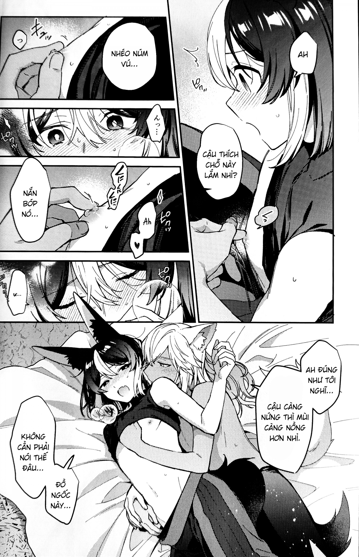 Đọc truyện hentai Anh bạn sói của tôi đang hành động bất thường - Oneshot