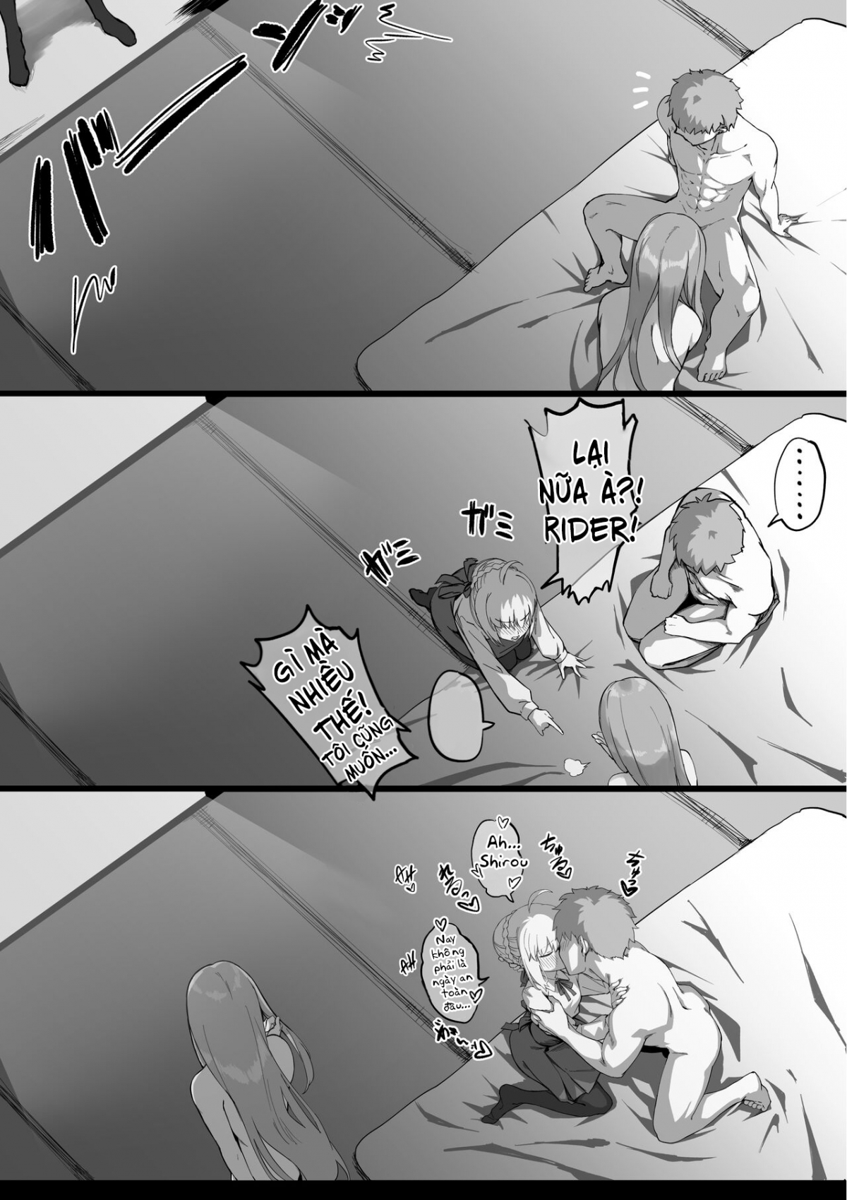 Đọc truyện hentai Saber & Rider - Oneshot