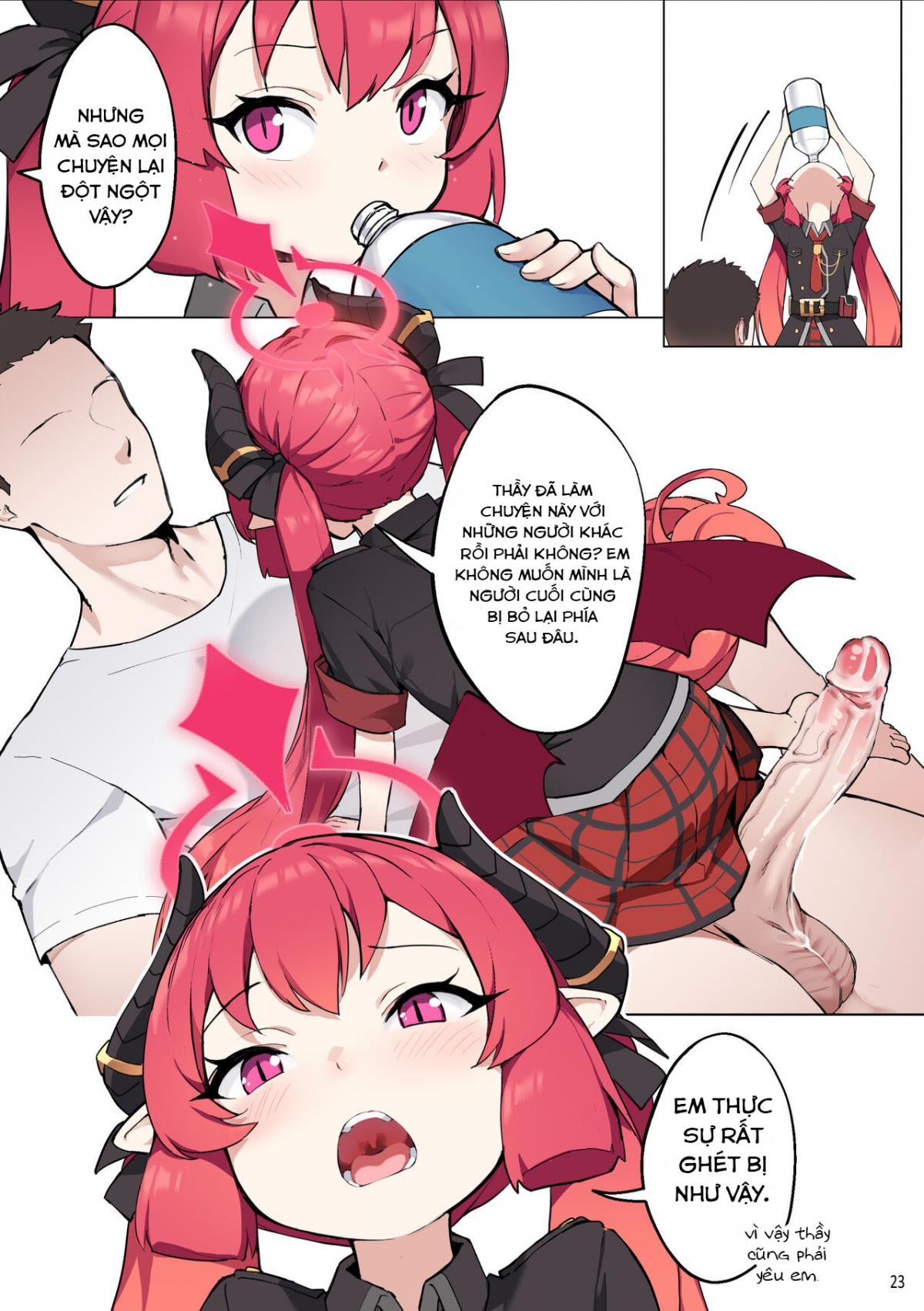 Đọc truyện hentai Cho em ăn Sensei - Oneshot
