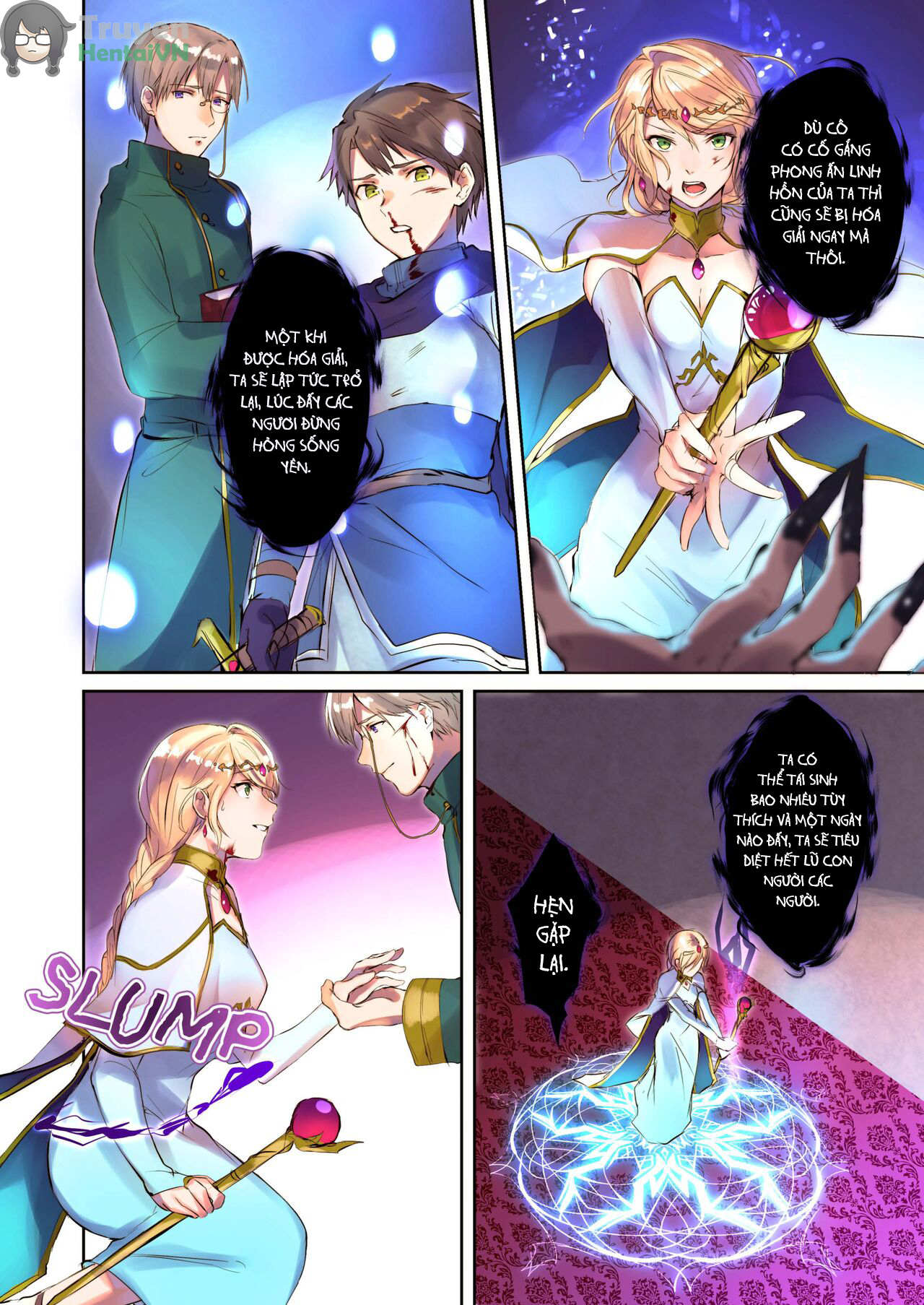 Đọc truyện hentai Mahou o Kyuusai suru Houhou - Oneshot