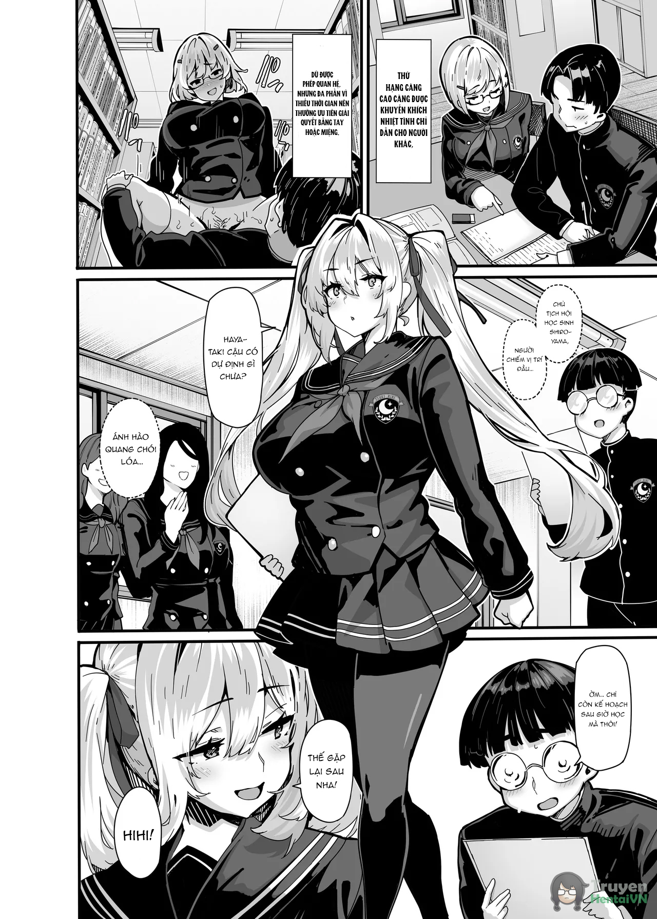 Đọc truyện hentai Shiroyama Karin no Shidou Seido 1 - Oneshot