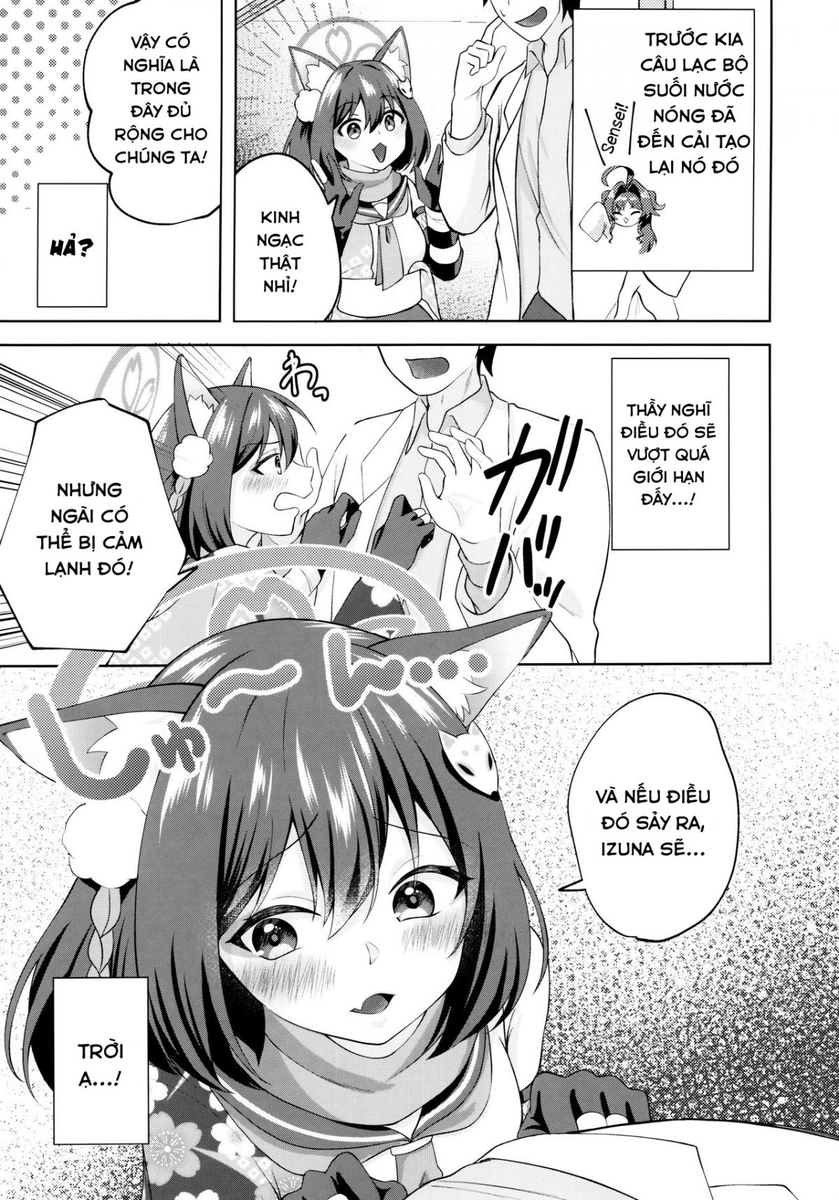 Đọc truyện hentai Buổi Huấn Luyện Mùa Đông Cùng Izuna - Oneshot