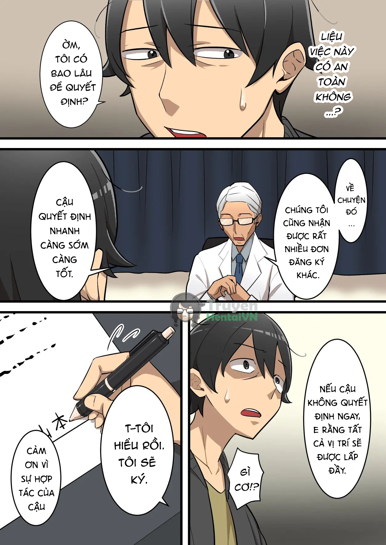 Đọc truyện hentai Mugen Sakusei Beit ~Ayashii Kougaku Beit ni Oubo shitara Kousoku Sakusei Jigoku datta Hanashi~ - Oneshot