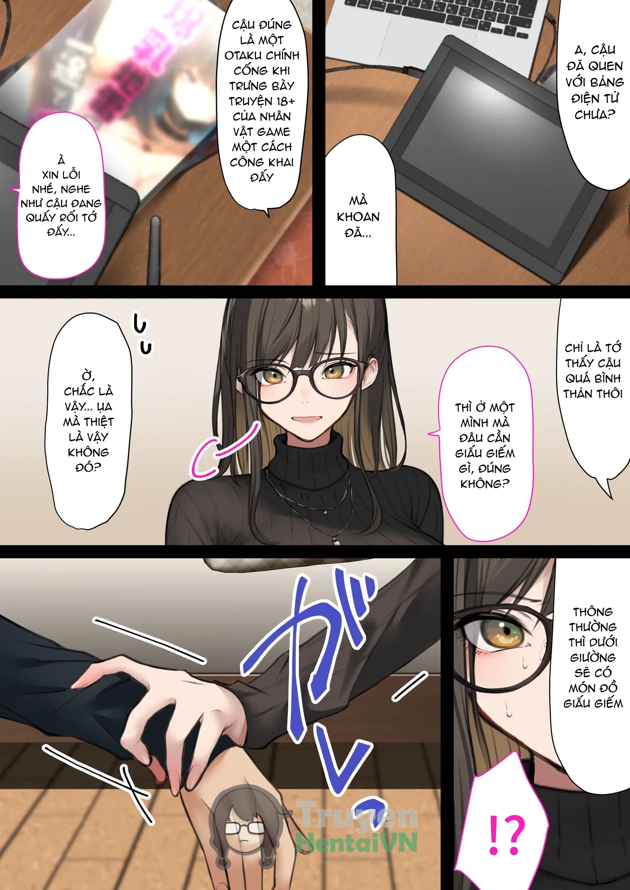 Đọc truyện hentai Kaisha no Tier 1 Mojo to Otaku Sex - Oneshot