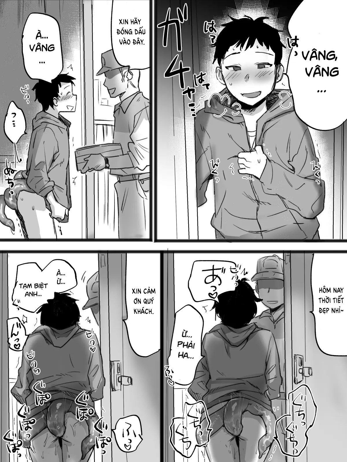 Đọc truyện hentai Sống chung với xúc tu - Oneshot