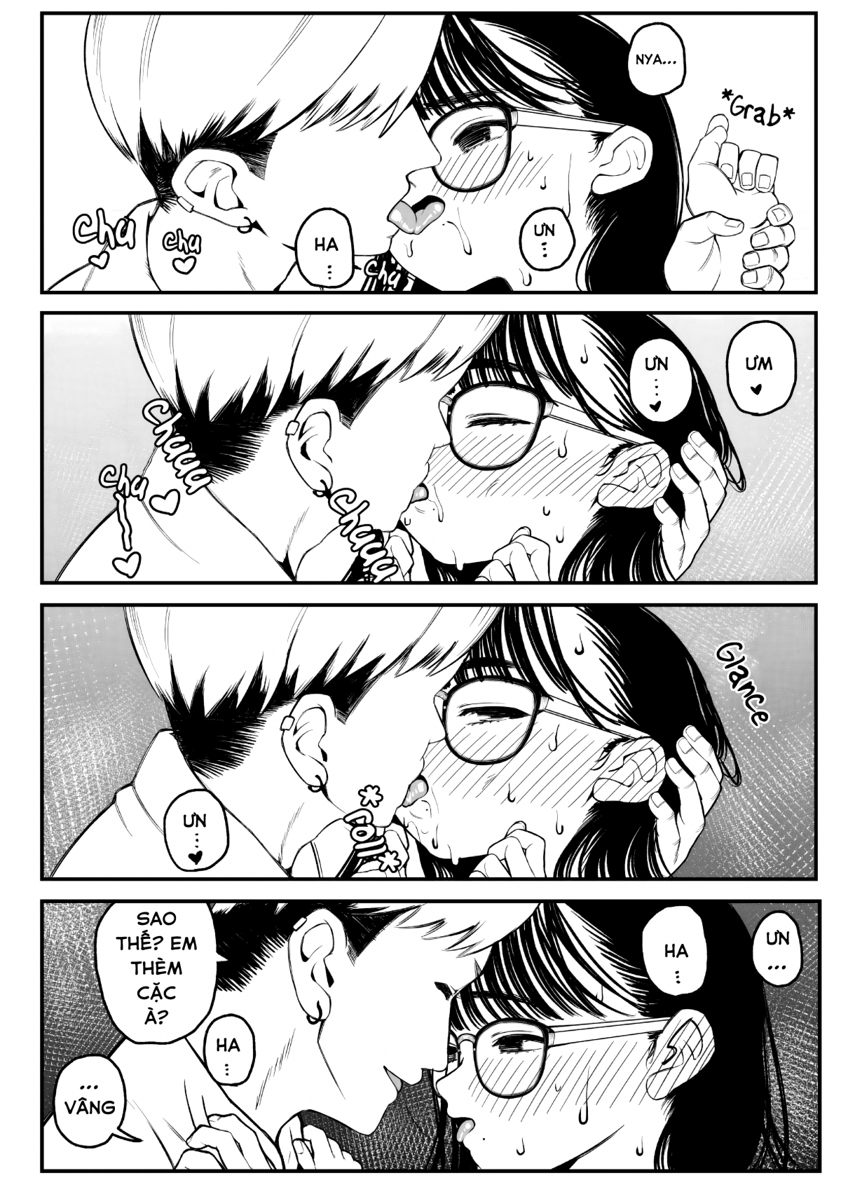 Đọc truyện hentai Kỳ nghỉ đông của tôi, bạn gái và chồng tôi - Oneshot.