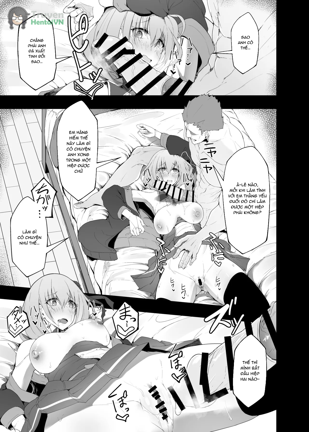 Đọc truyện hentai Yuusha no Kanojo wa NTR reru - Oneshot