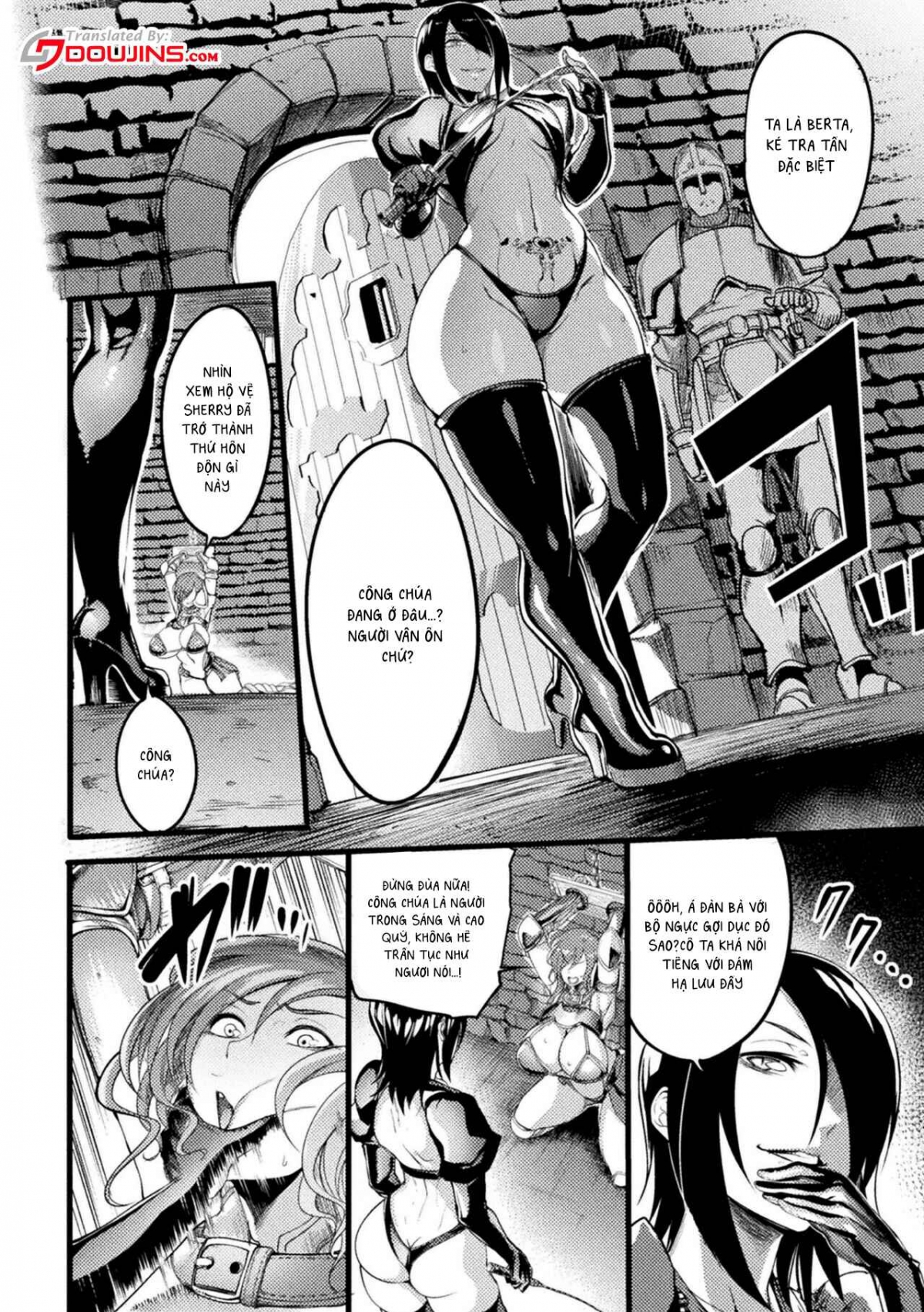 Đọc truyện hentai Teikoku no Nikubenki ~Otosareta Hime to Onna Kishi~ Oneshot.