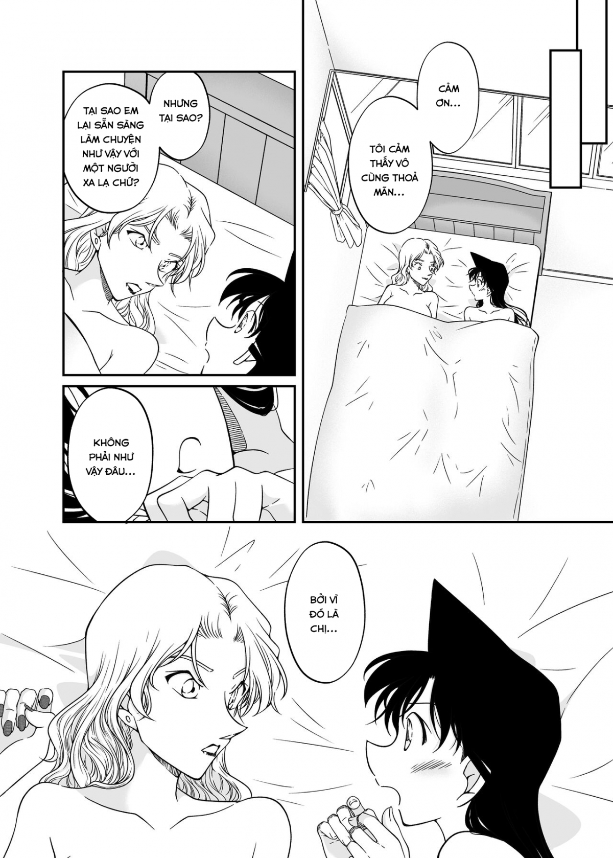 Đọc truyện hentai Cậu không thể trông cậy vào tôi được à? (Detective Conan) - Oneshot