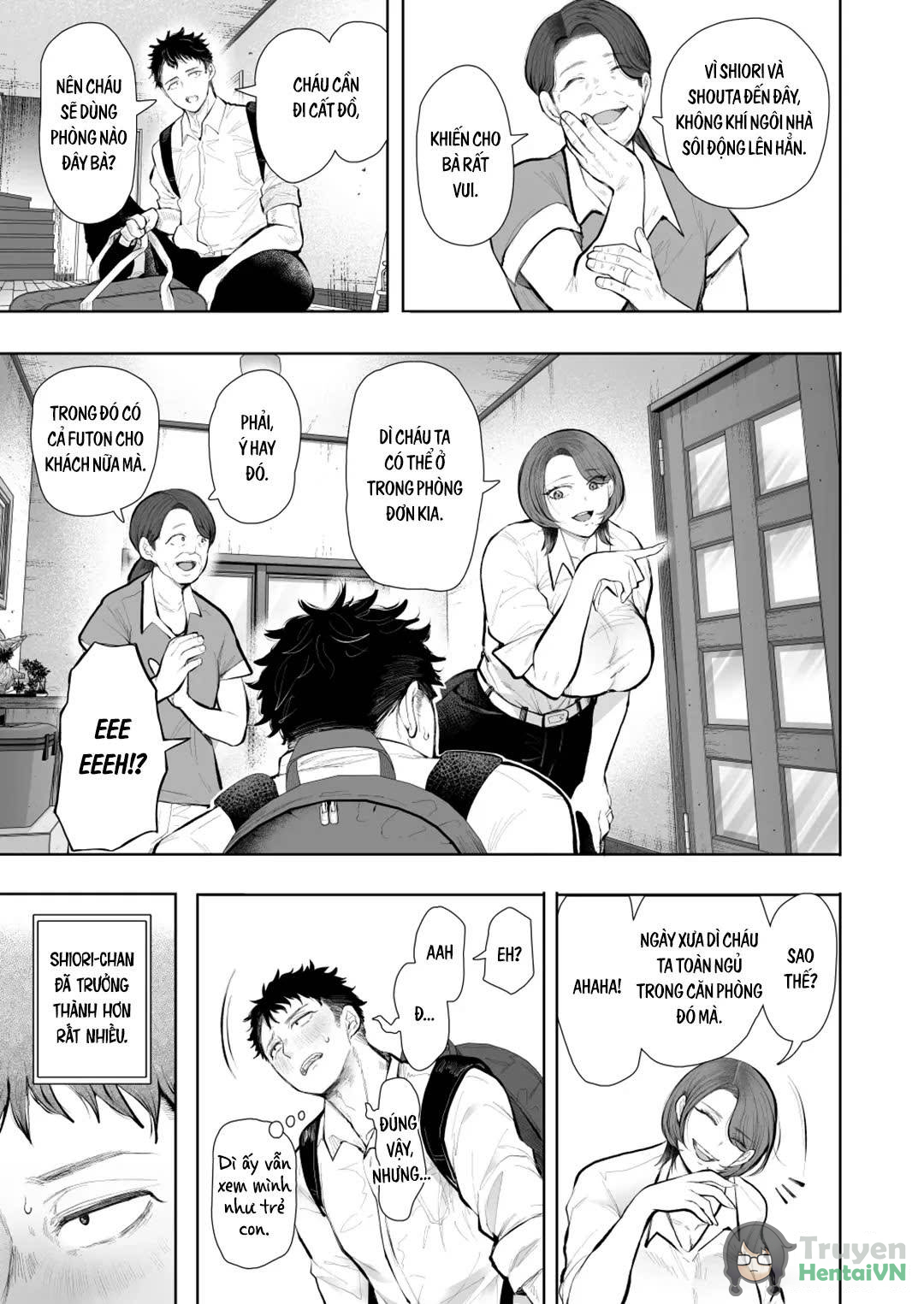 Đọc truyện hentai Ham muốn thầm kín của tôi và dì - Oneshot