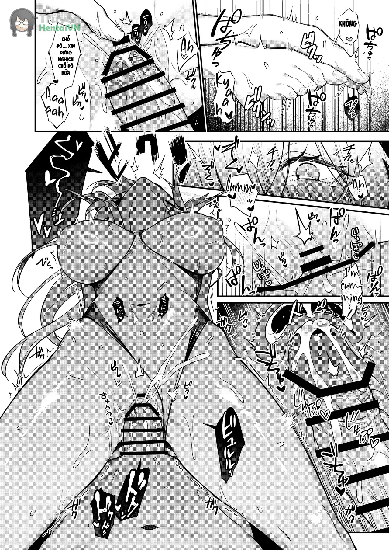 Đọc truyện hentai Kanna to Iyashiai (Blue Archive) - Oneshot