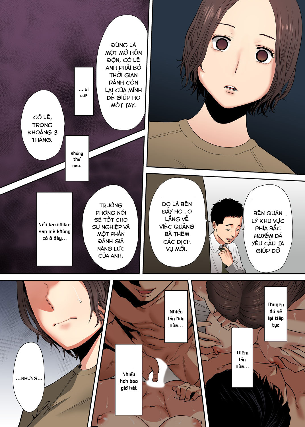 Đọc truyện hentai Cấp dưới của chồng làm tôi ra lênh láng... Ngoại tình thật là sướng đến điên đảo. - Chap 6