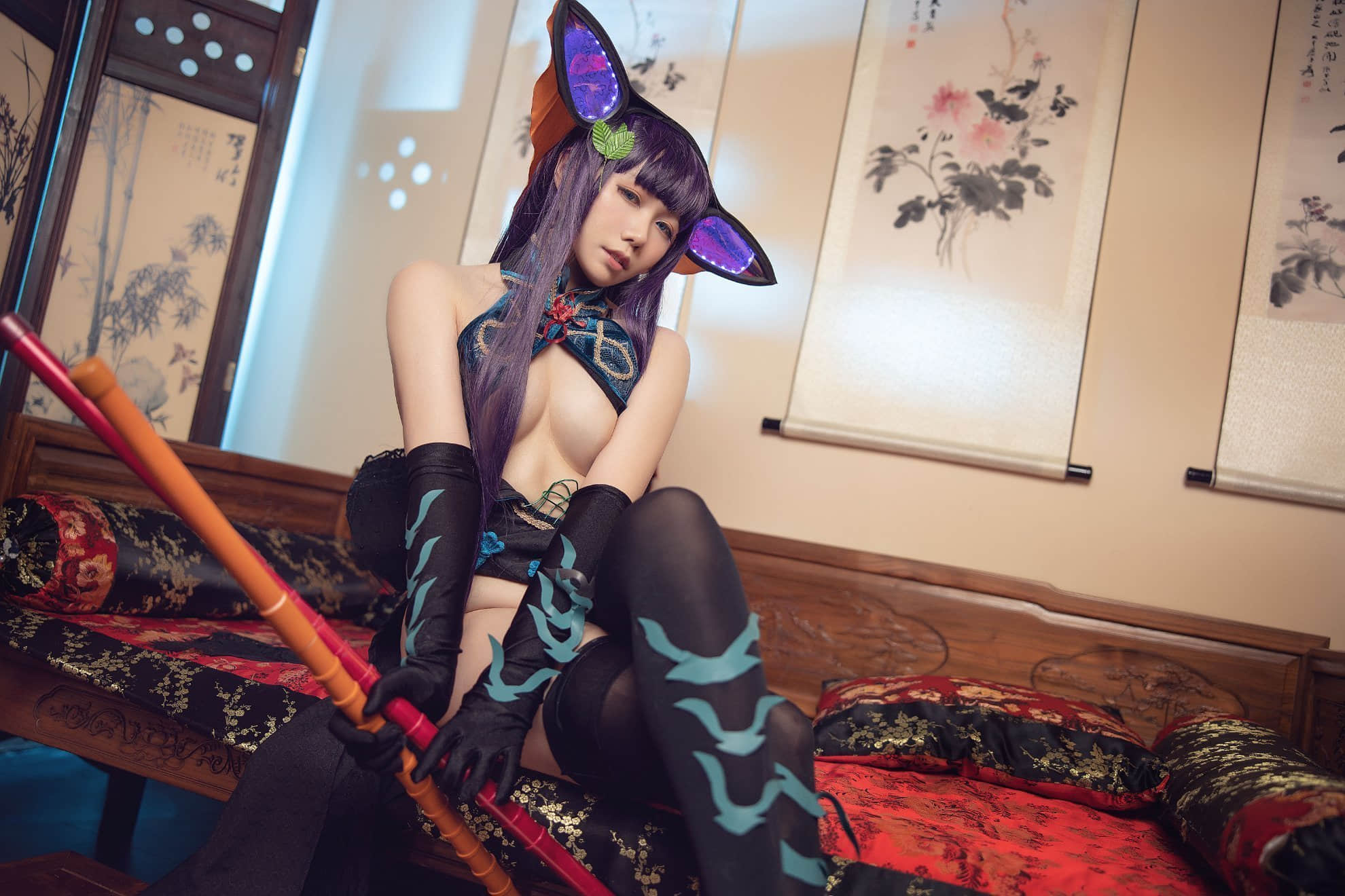 Đọc truyện hentai Tuyển tập Albums siêu phẩm Cosplay - Chap 875 - Mahua Mahua Sauce - Yang Guifei
