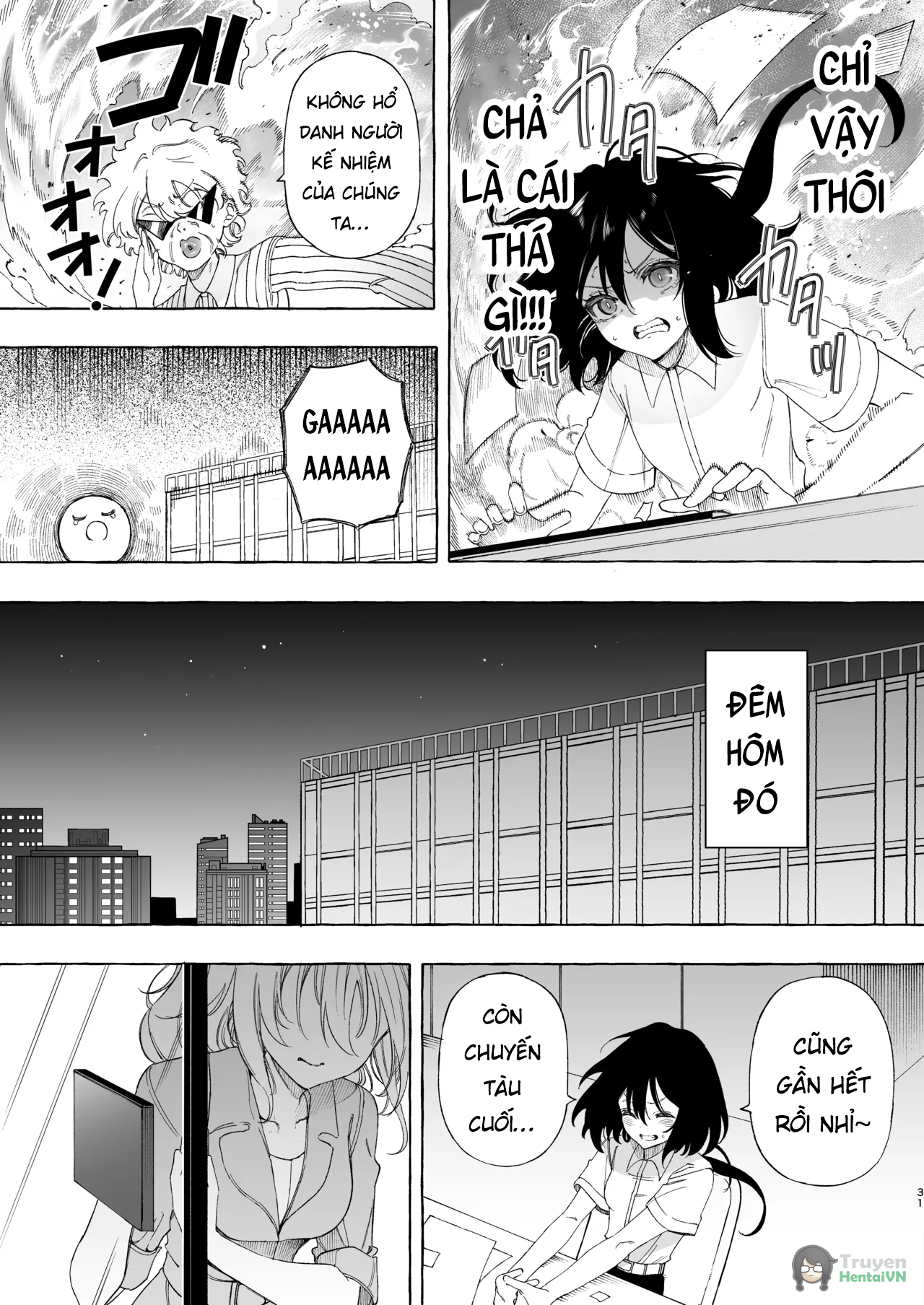 Đọc truyện hentai Mimi de Koishita Douryou ~OnaSuppo Onsei Otaku Onna ga Douryou no Koe ni Hannou Shite Ikimakuri~ - Oneshot