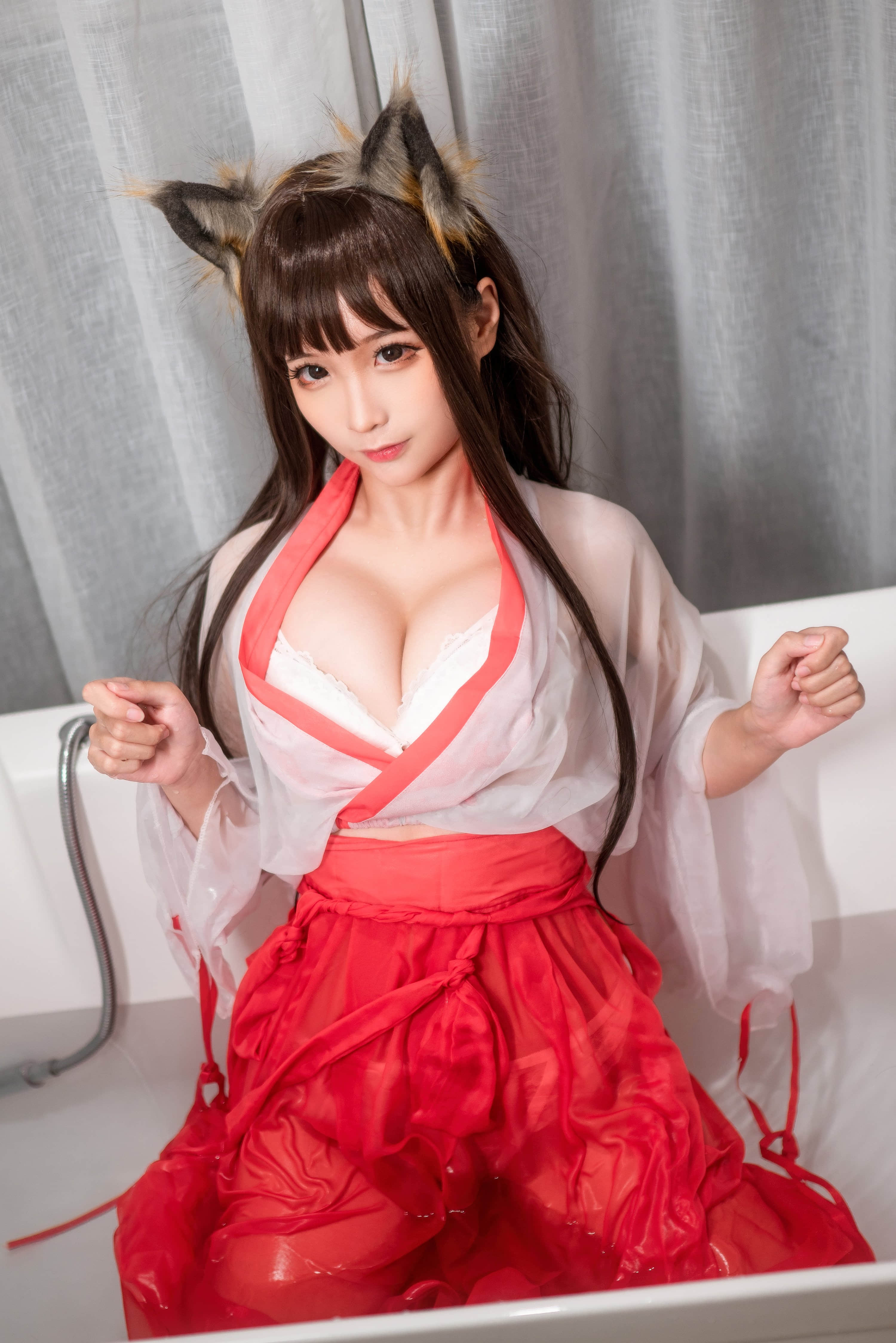 Đọc truyện hentai Tuyển tập Albums siêu phẩm Cosplay - Chap 817 - Stupid Momo - Transparent Witch