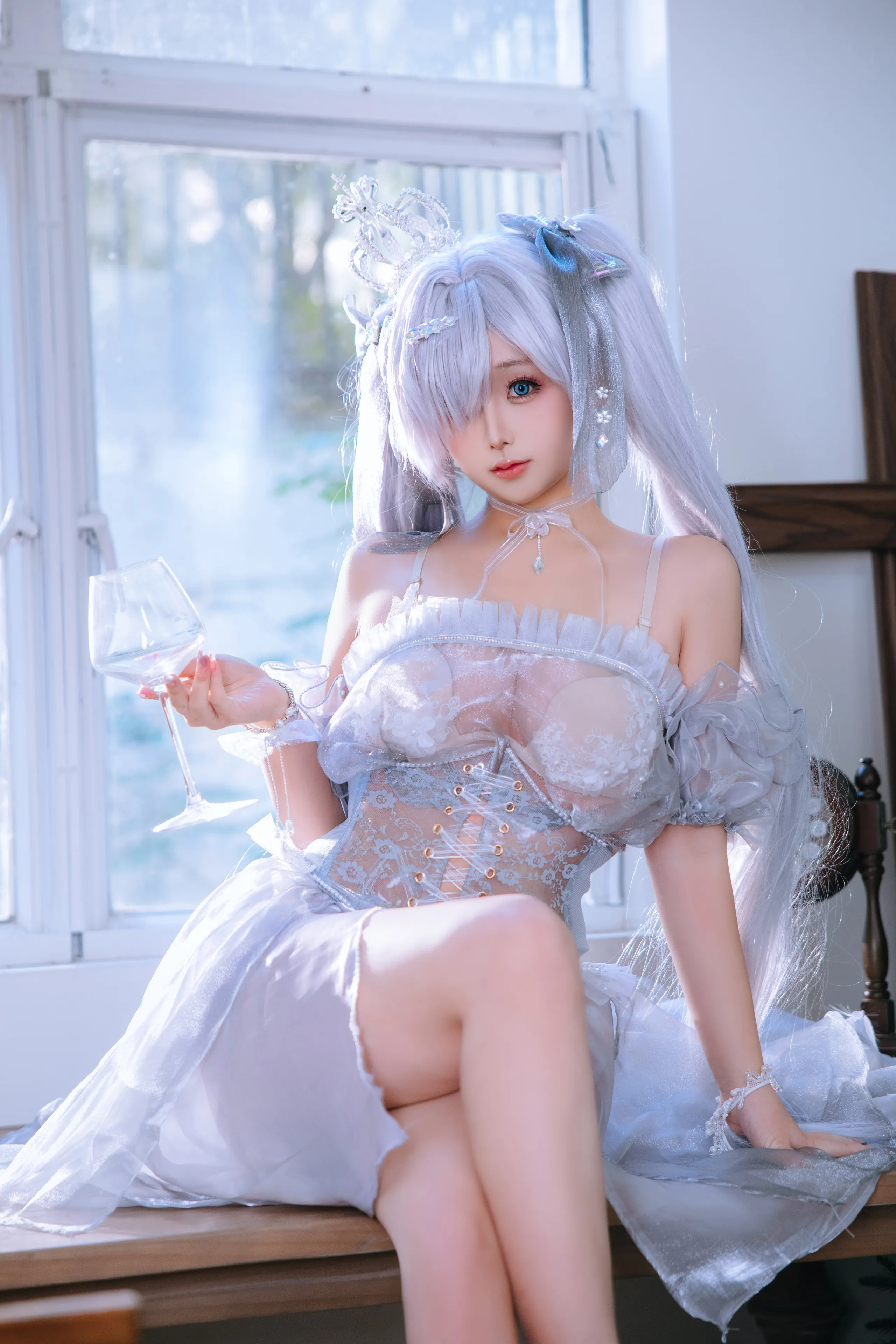 Đọc truyện hentai Tuyển tập Albums siêu phẩm Cosplay - Chap 1105 - Hina Jiao - Goddess of Victory: Nikki Cinderella