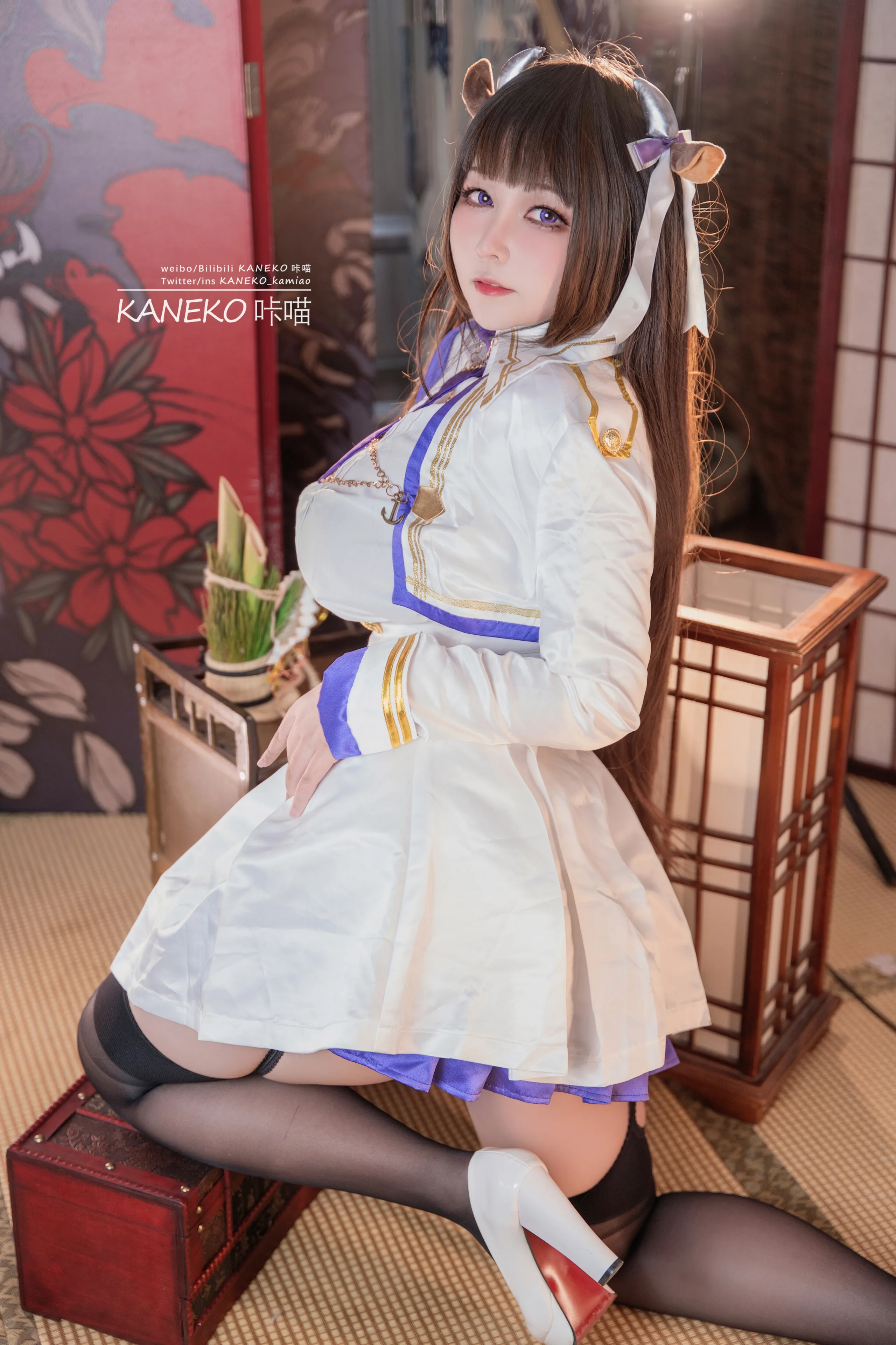 Đọc truyện hentai Tuyển tập Albums siêu phẩm Cosplay - Chap 1088 - KANEKO - Azur Lane Kashino Swimsuit
