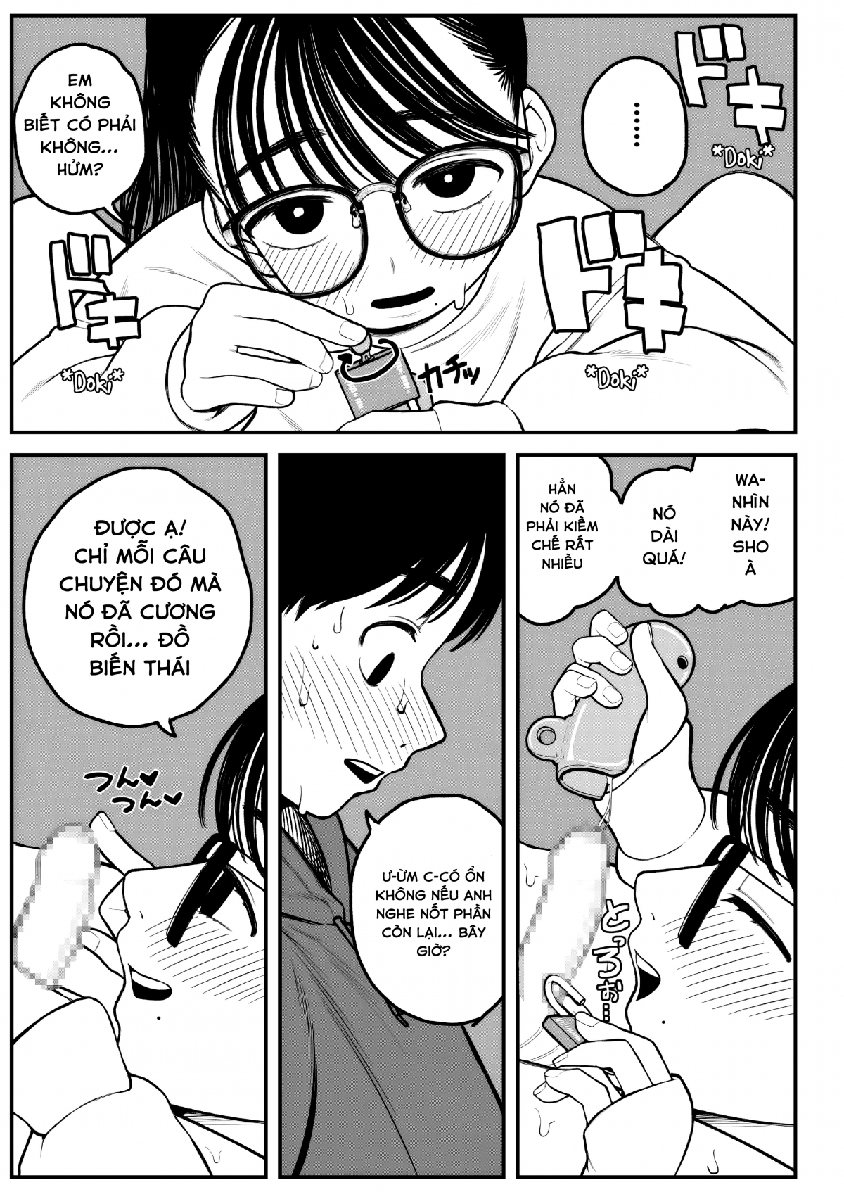Đọc truyện hentai Kỳ nghỉ đông của tôi, bạn gái và chồng tôi - Oneshot.