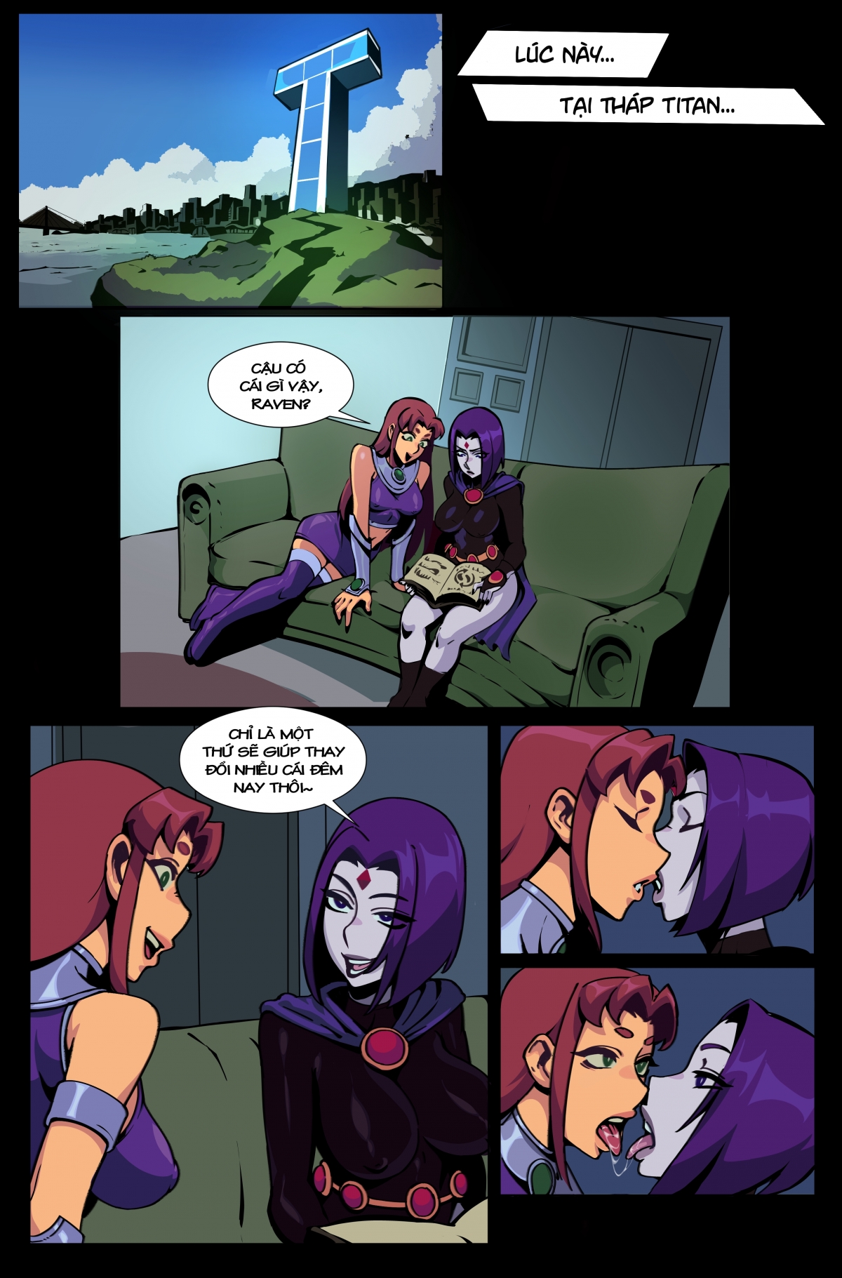 Đọc truyện hentai Sự tinh nghịch ở Tháp Titan - Oneshot