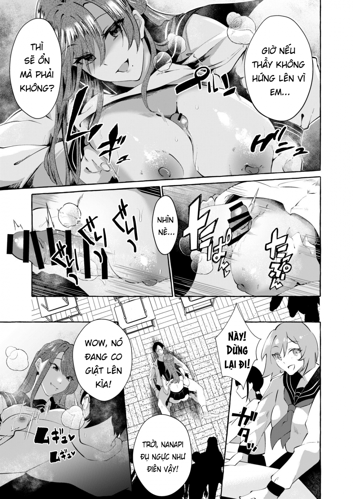 Đọc truyện hentai Cô giáo nhút nhát là món đồ chơi của nữ sinh hạng nhất - Oneshot