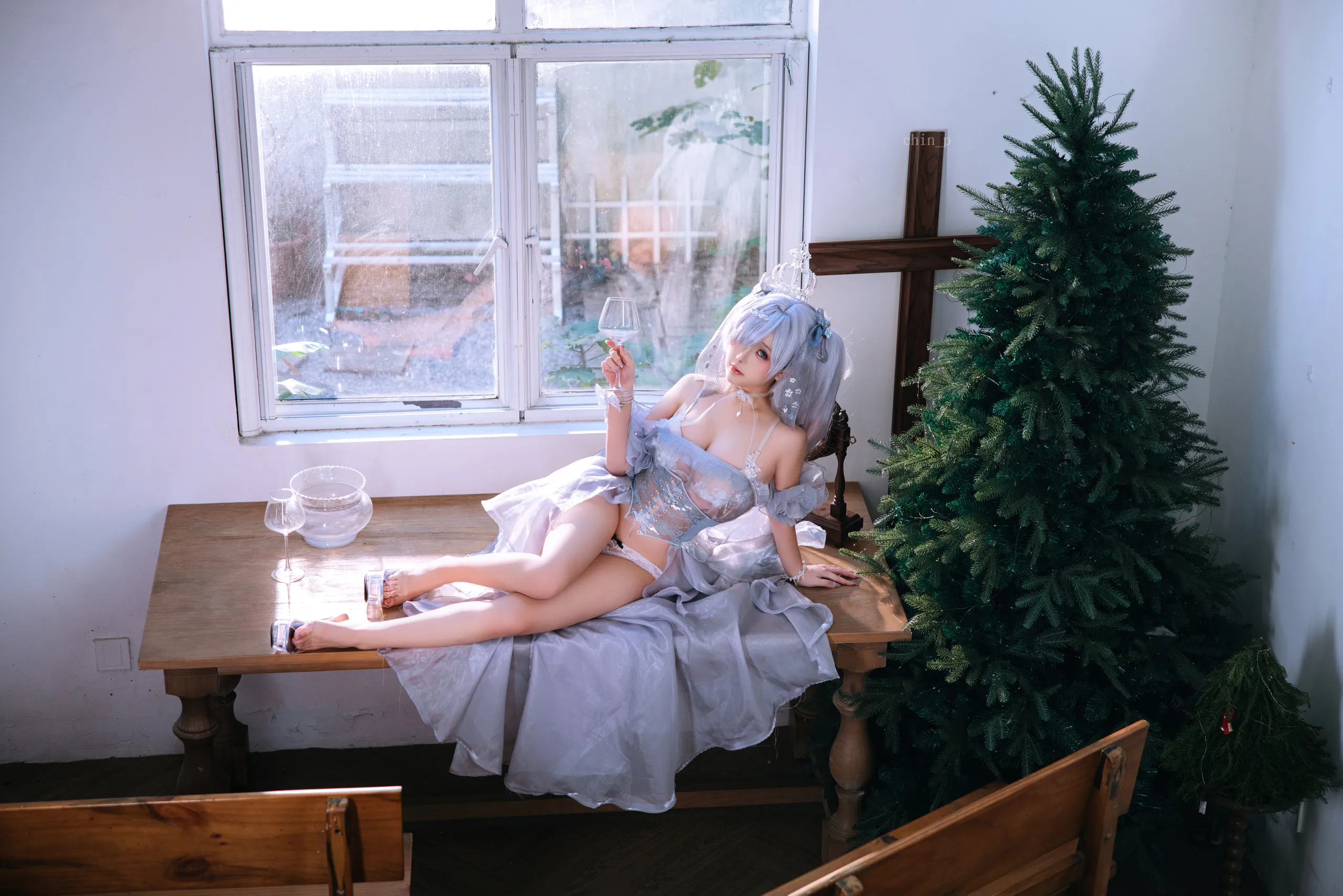 Đọc truyện hentai Tuyển tập Albums siêu phẩm Cosplay - Chap 1105 - Hina Jiao - Goddess of Victory: Nikki Cinderella