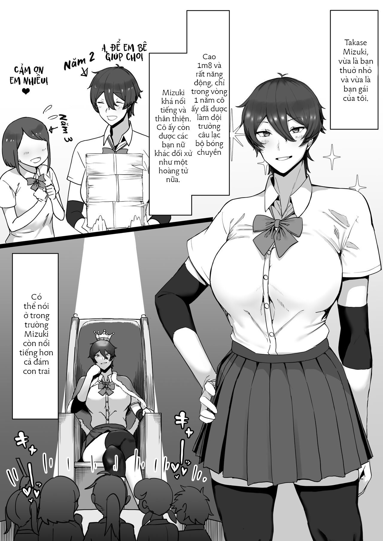 Đọc truyện hentai Ouji-sama-kei de Joshi kara Motemote dakedo Jitsu Oneshot