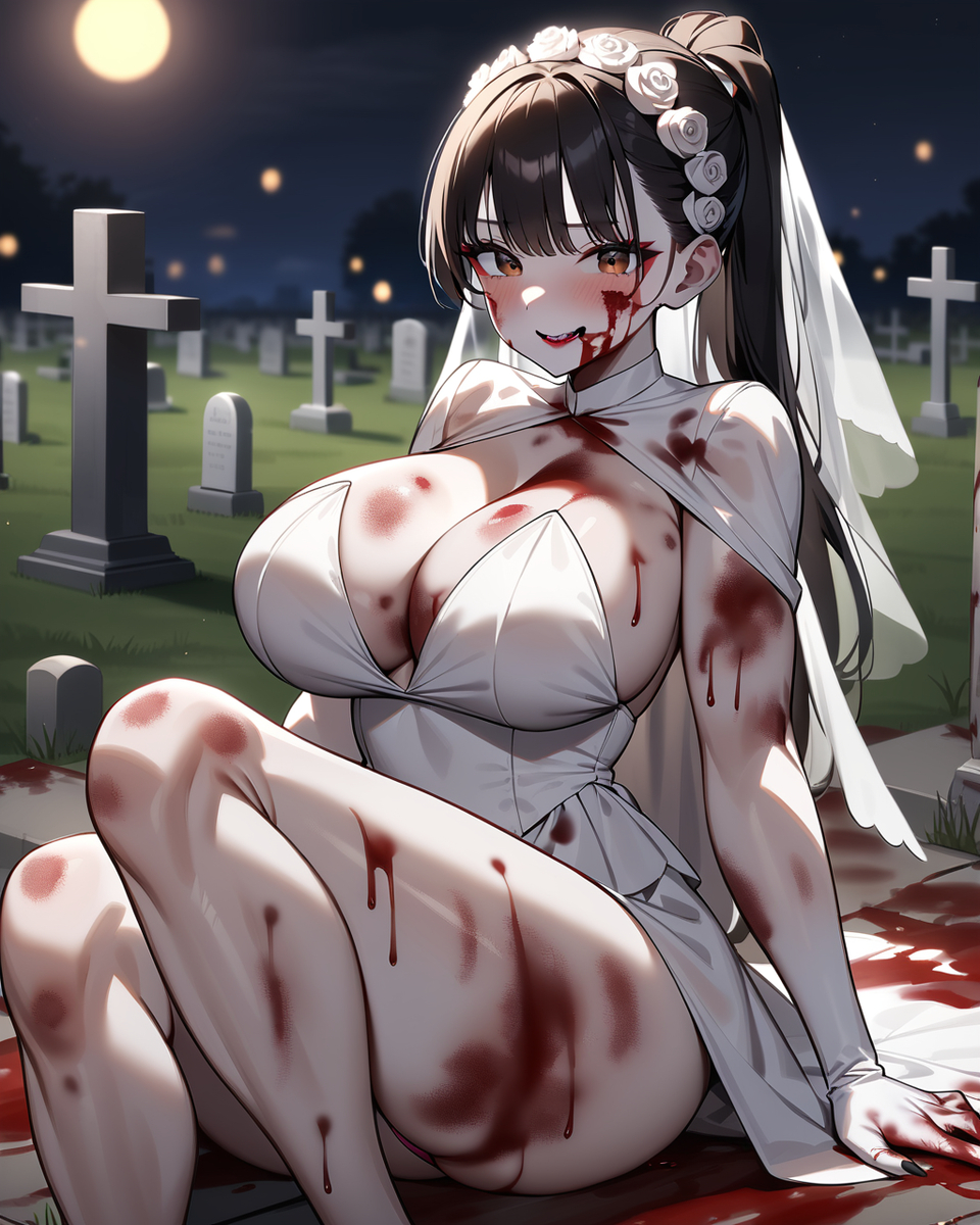 Đọc truyện hentai Tuyển tập Albums Art hentai - Chap 354 - Yamada Anna - Zombie Bride 08