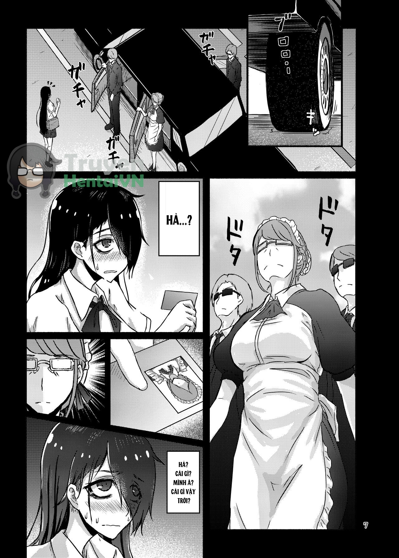 Đọc truyện hentai Futsuu no Inkya no JK Datta kedo, Maid ni Sarete, Makasare Haramasare Shussan Saserarete Bitch ni Naremashita! - Oneshot