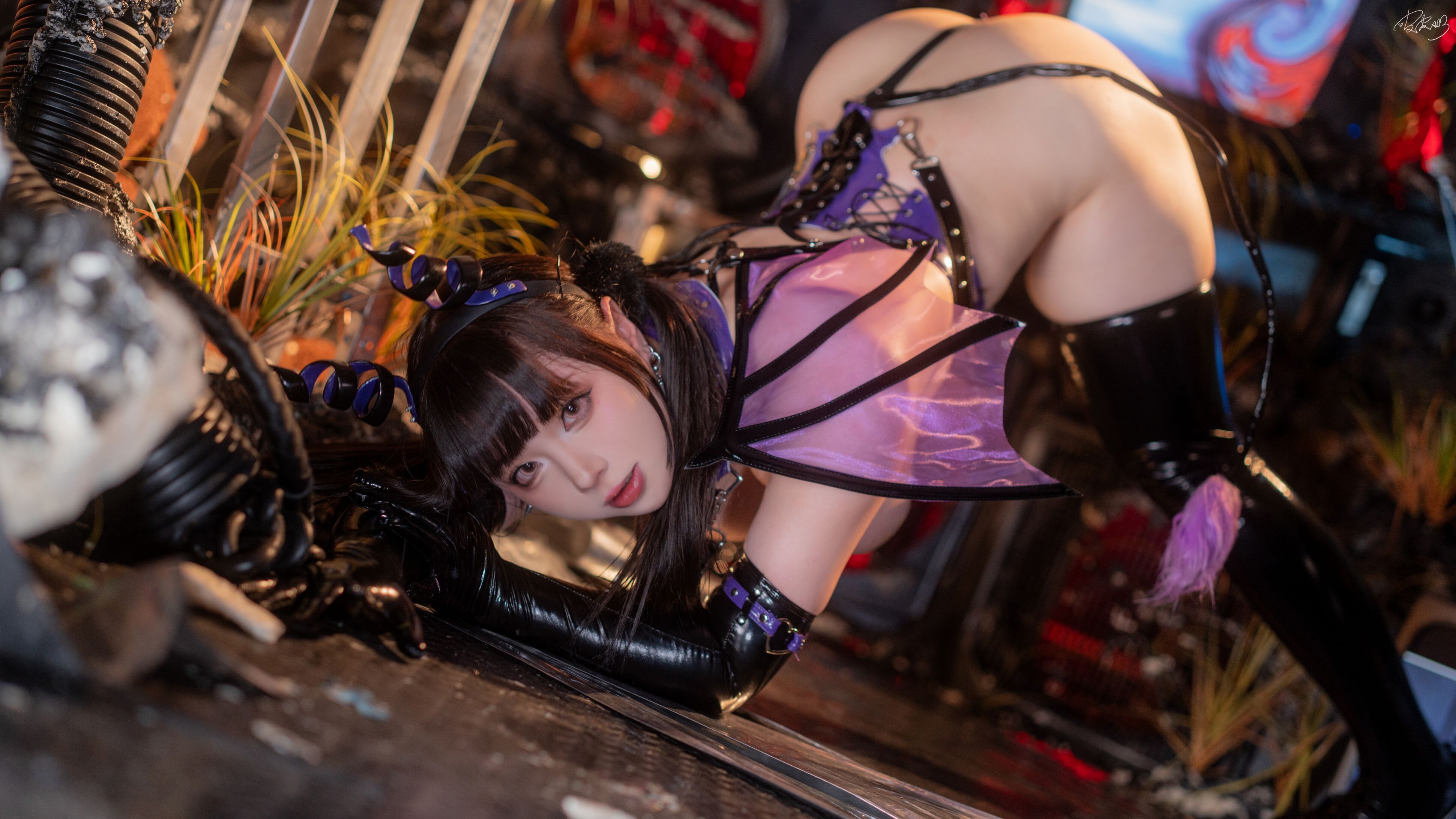 Đọc truyện hentai Tuyển tập Albums siêu phẩm Cosplay - Chap 1039 - Pipi Nai - Cyber ​​Succubus