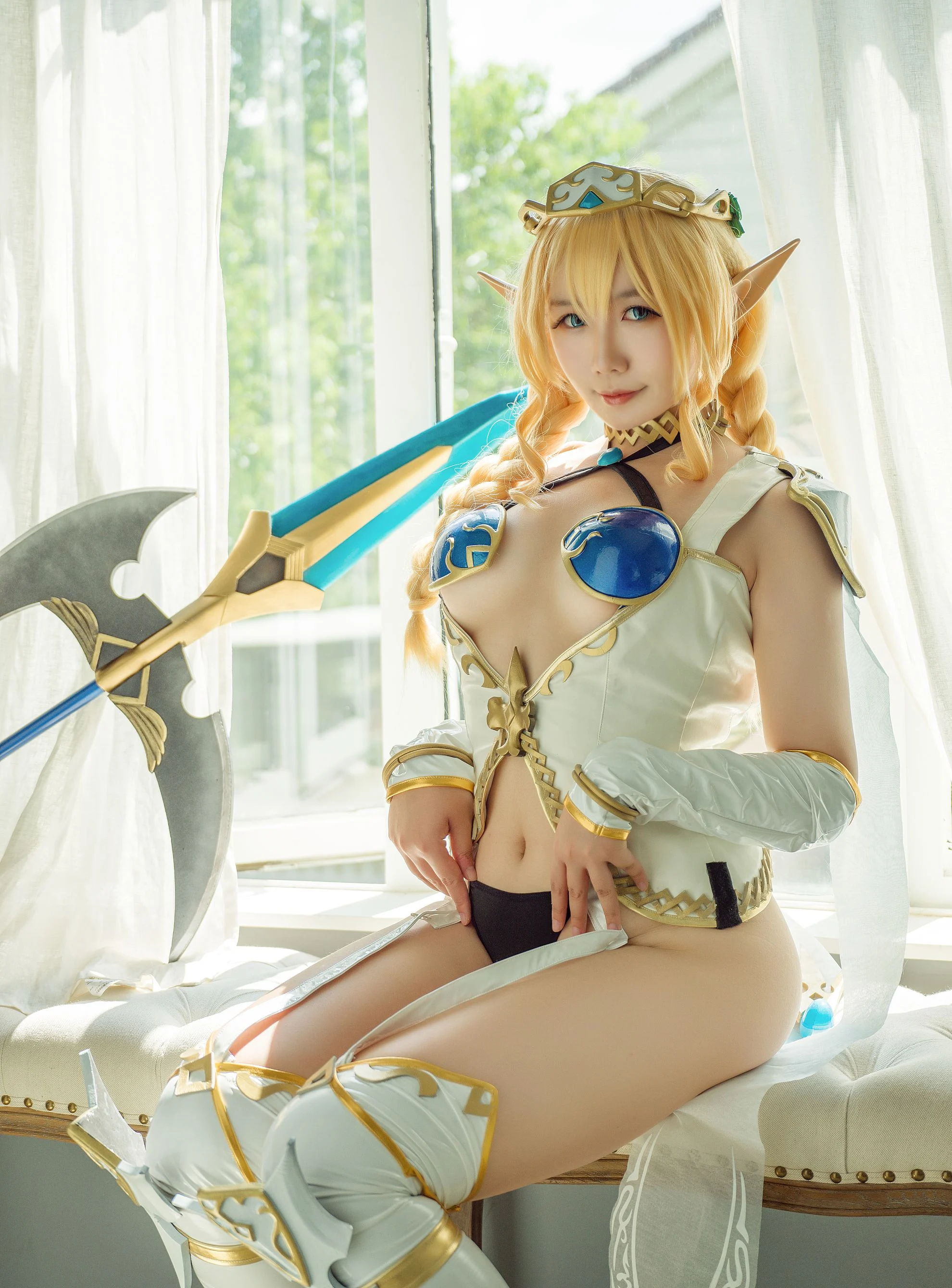 Đọc truyện hentai Tuyển tập Albums siêu phẩm Cosplay - Chap 911 - [Mahua Sauce] Elf Village Lincia