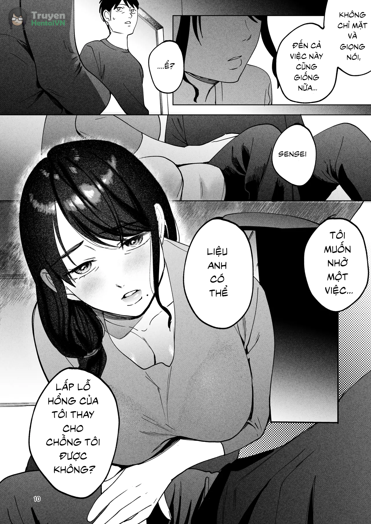 Đọc truyện hentai Bác sĩ làm ơn giữ vợ tôi lại - Oneshot