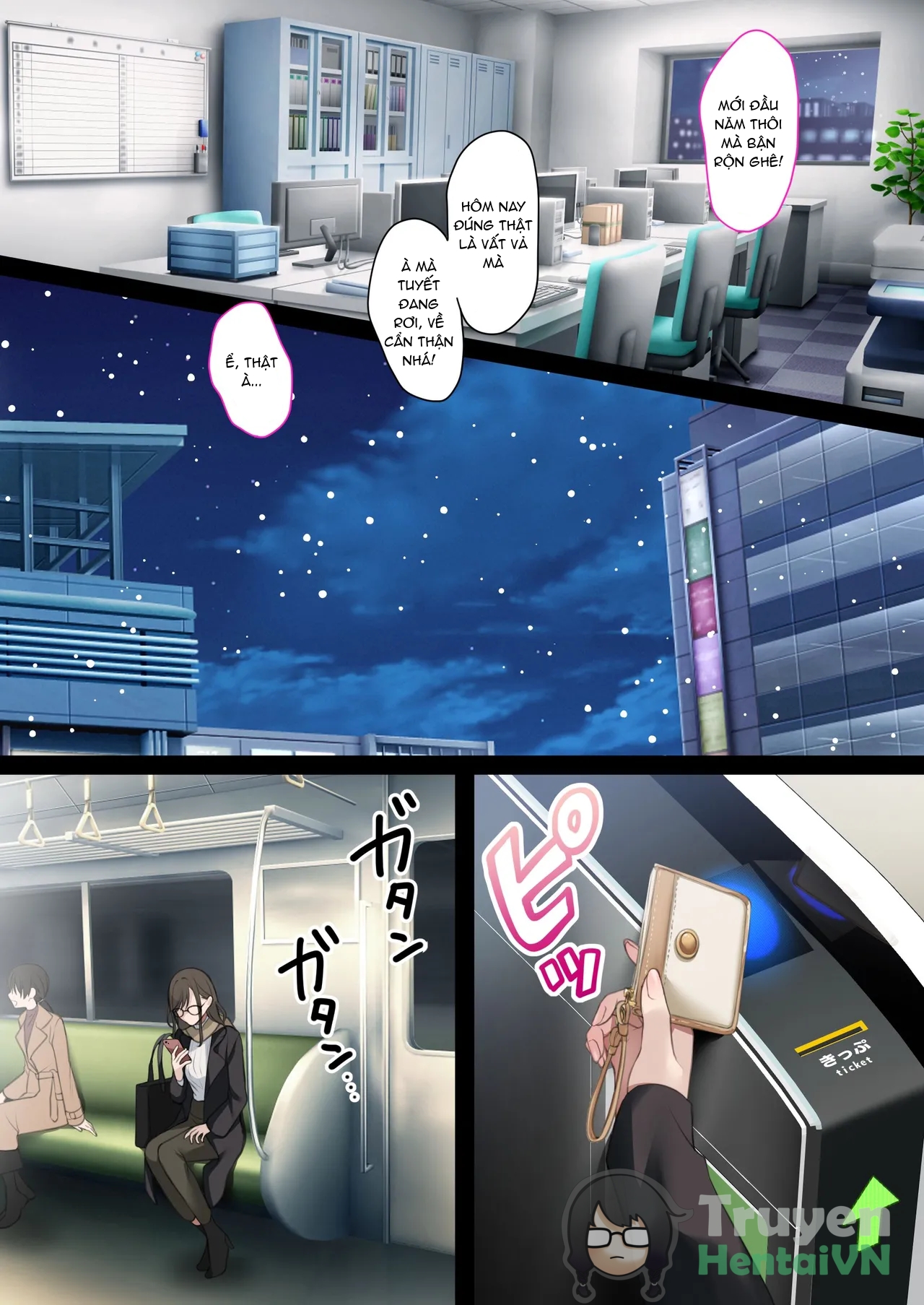 Đọc truyện hentai Kaisha no Tier 1 Mojo to Otaku Sex - Oneshot